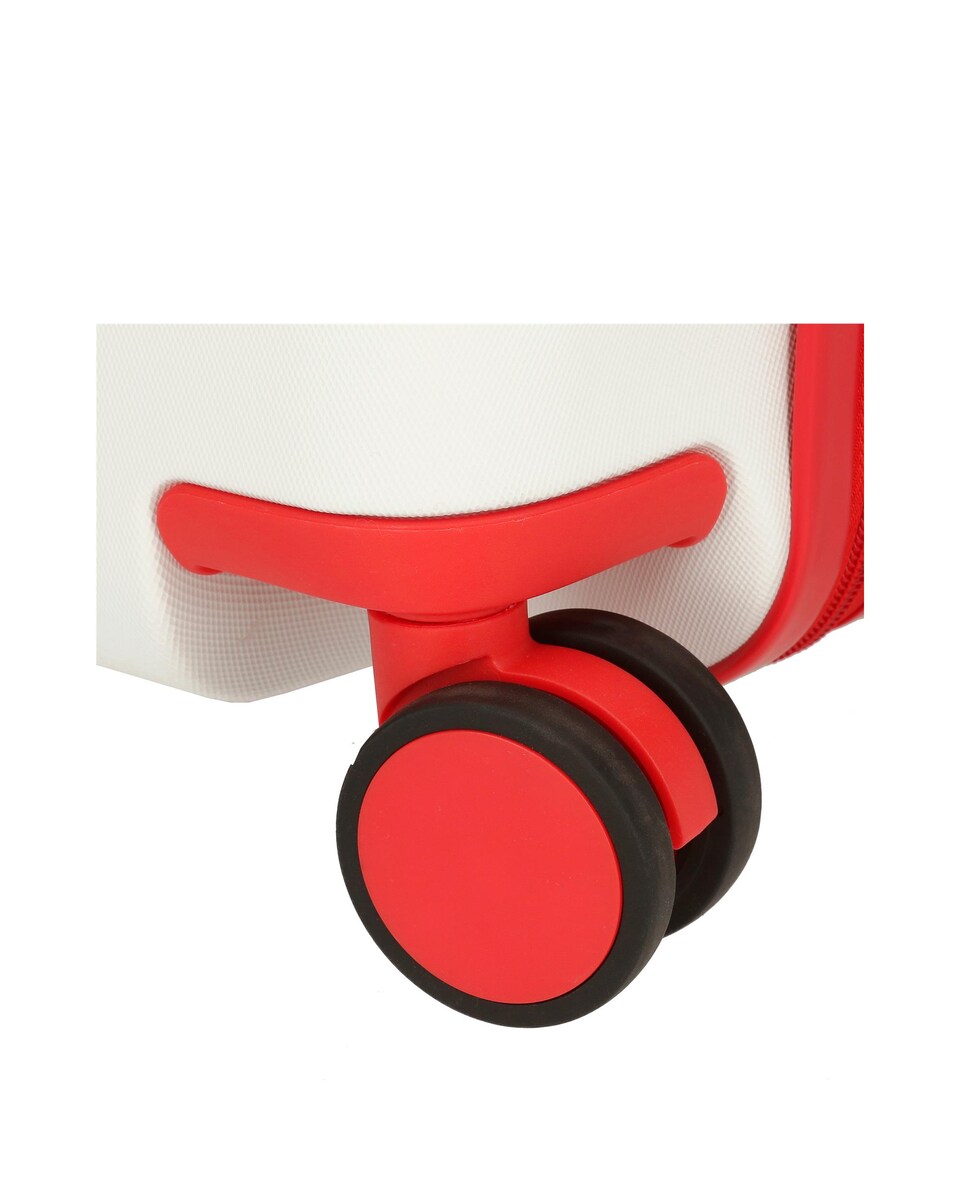 Mala Infantil 101 Dálmatas Rígida com Capacidade de 28l Branco-6