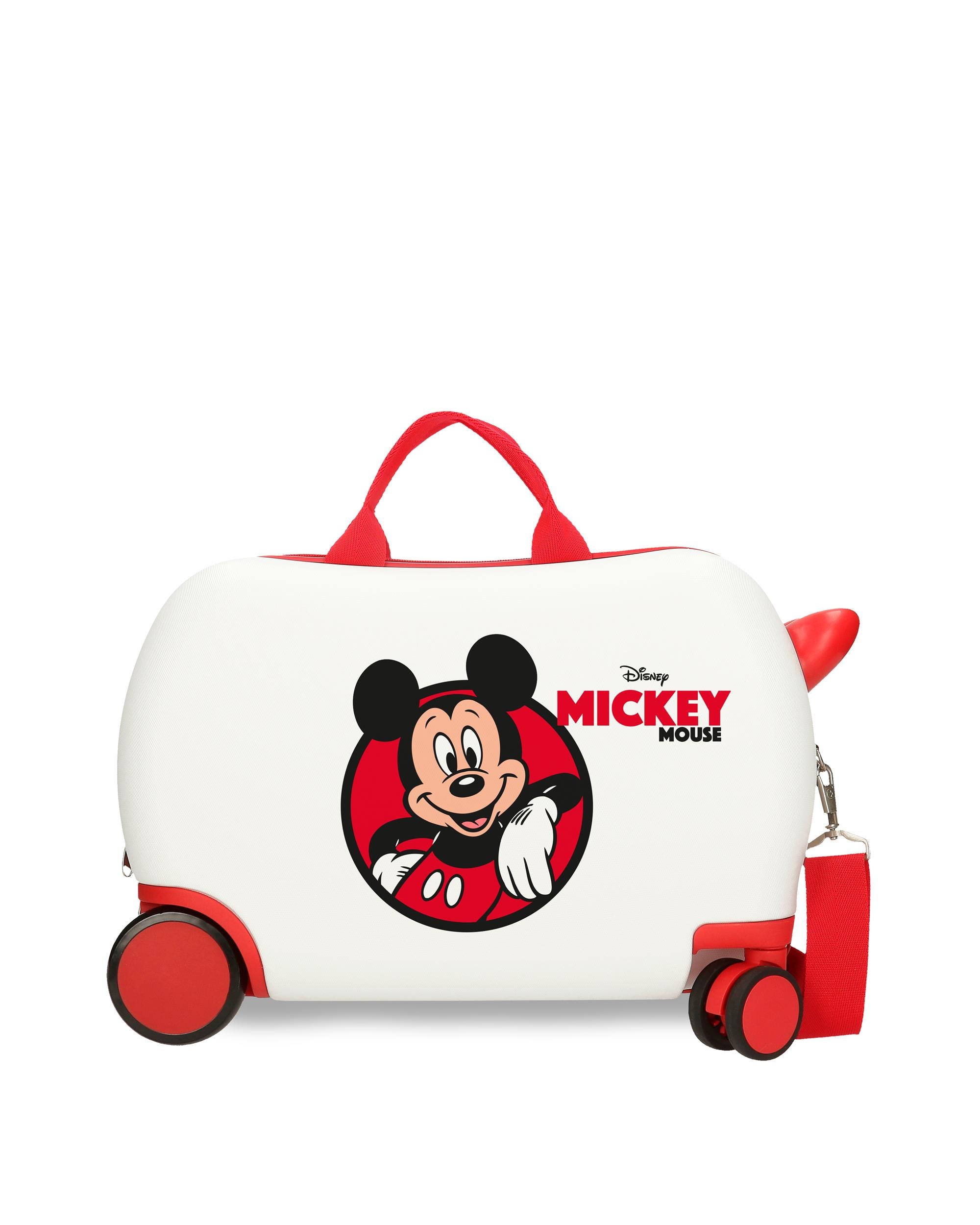 Necessaire em Abs Mickey & Minnie Adaptável com Capacidade de 9l Multicolor-1