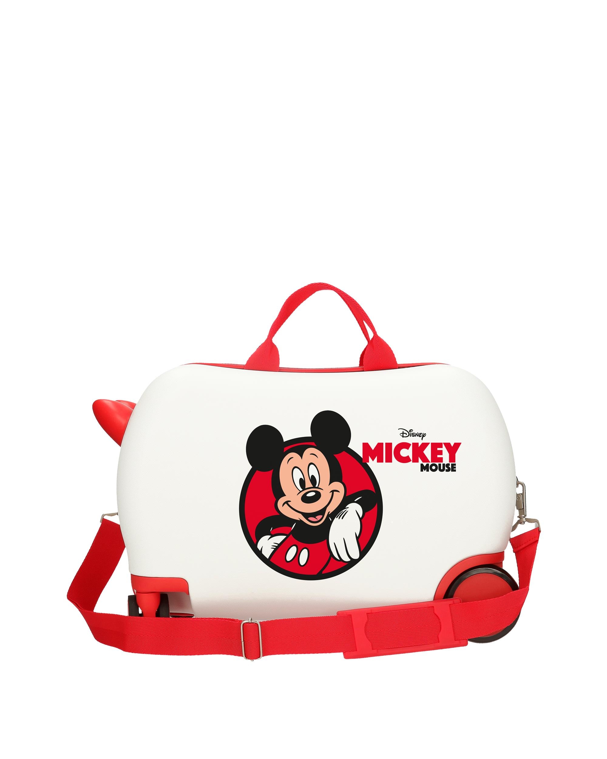 Necessaire em Abs Mickey & Minnie Adaptável com Capacidade de 9l Multicolor-3