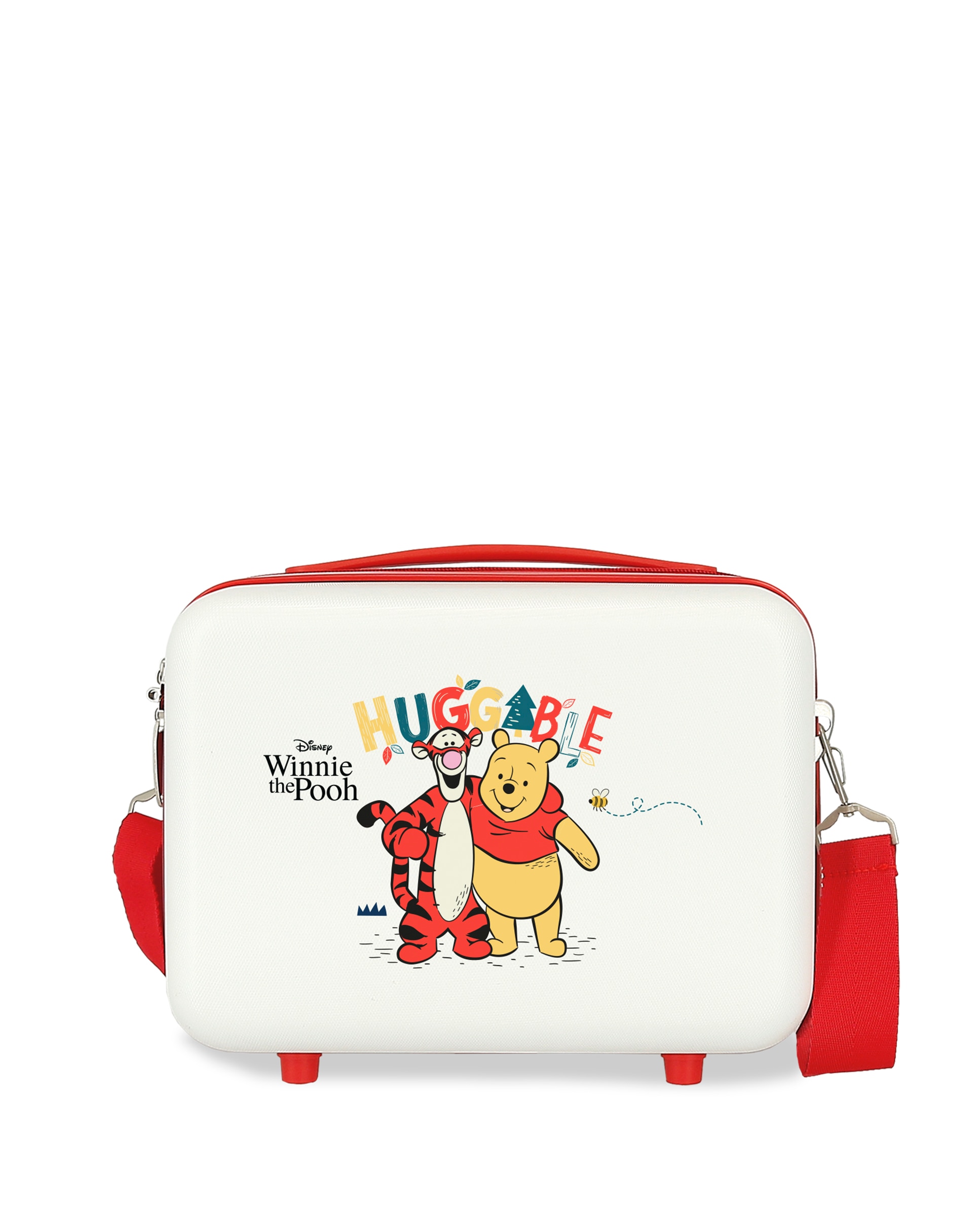 Necessaire Abs Winnie & Tiger Adaptável com Capacidade de 9l em Branco Branco-1