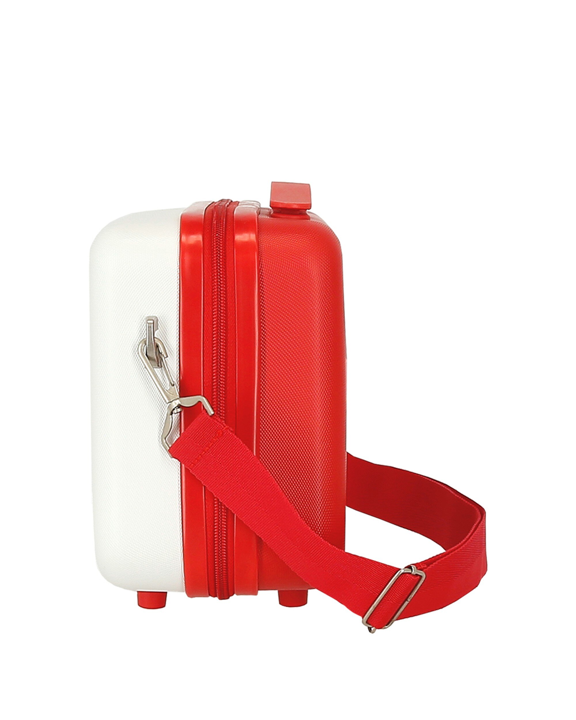 Necessaire Abs Mickey 3d Adaptável com Capacidade de 9l em Branco/vermelho Branco-4