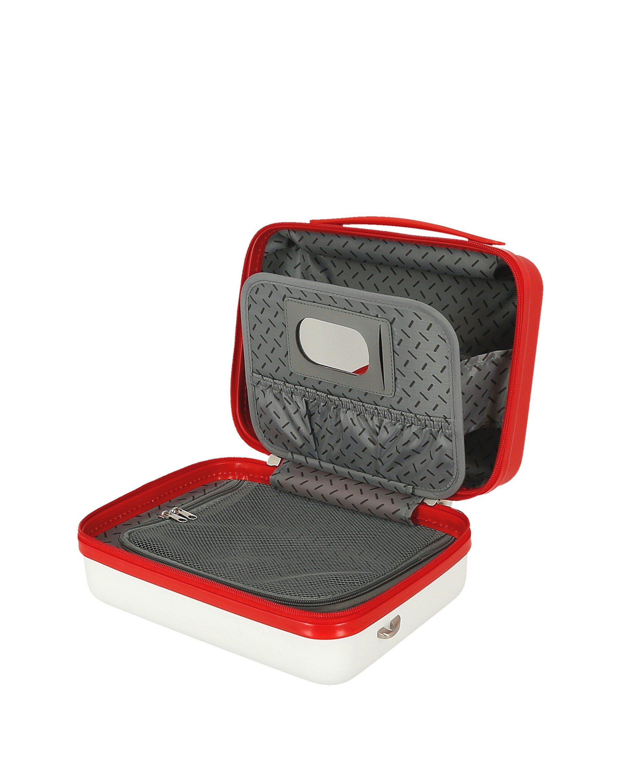 Necessaire Abs Mickey 3d Adaptável com Capacidade de 9l em Branco/vermelho Branco-5