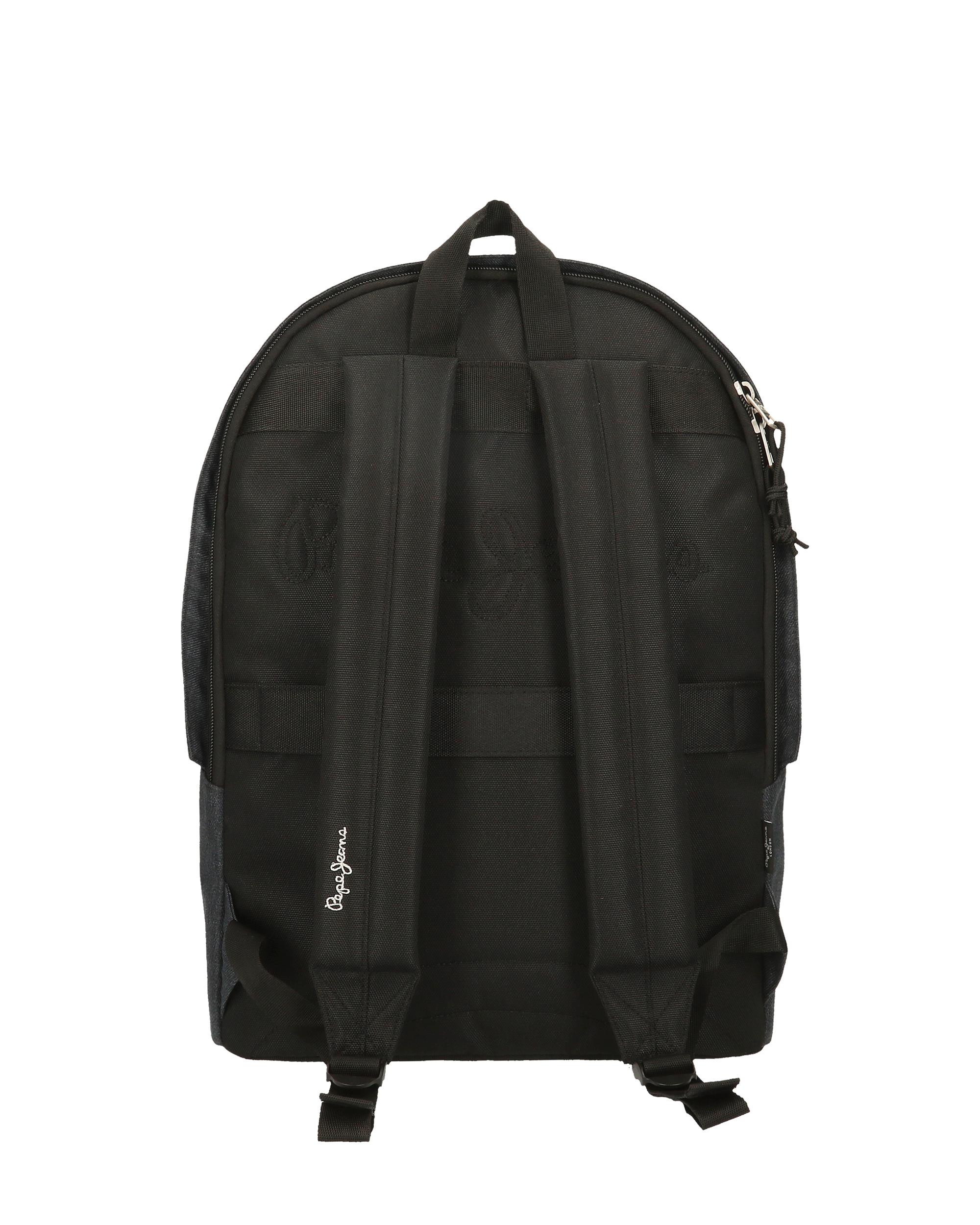 Mochila Porta-computador Pepe Jeans Aris Evergreen de Dois Compartimentos Adaptável a Carrinho Cinzento-3