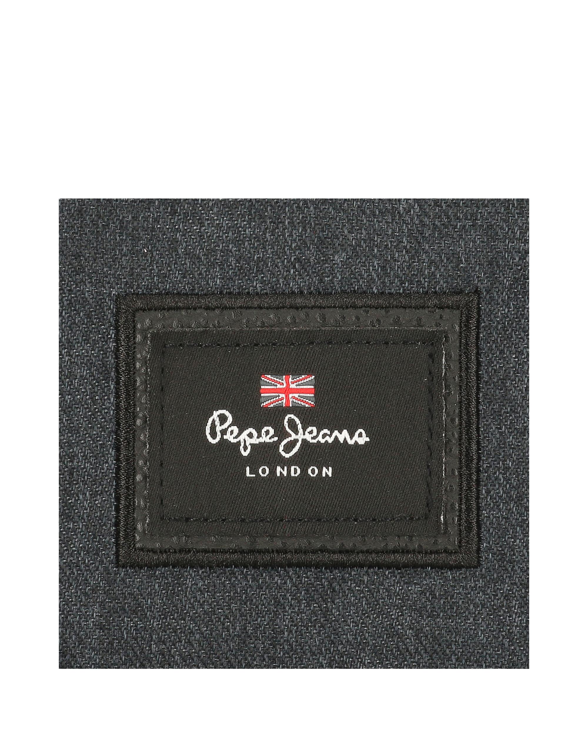 Mochila Portaordenador + Estojo Escolar Pepe Jeans Aris Evergreen Denim-5