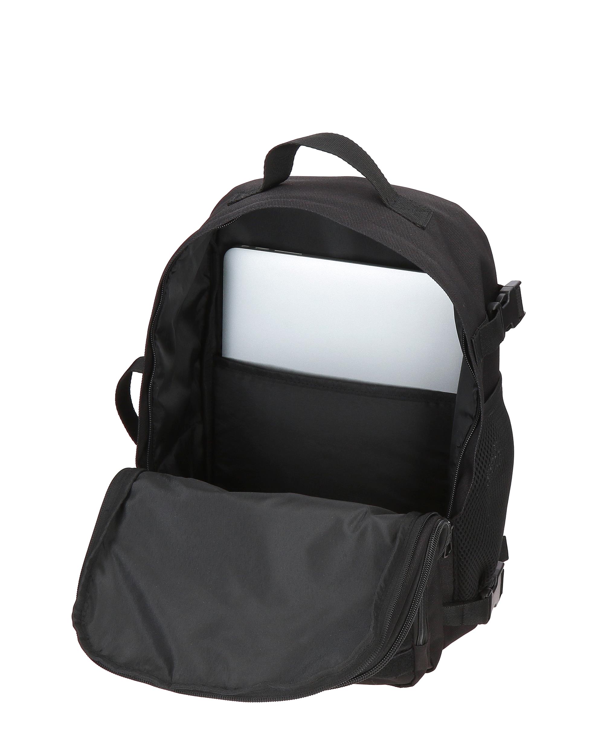 Mochila de Viagem Apta para Cabine 40cm Pepe Jeans Aris Evergreen Dois Compartimentos Preto-5