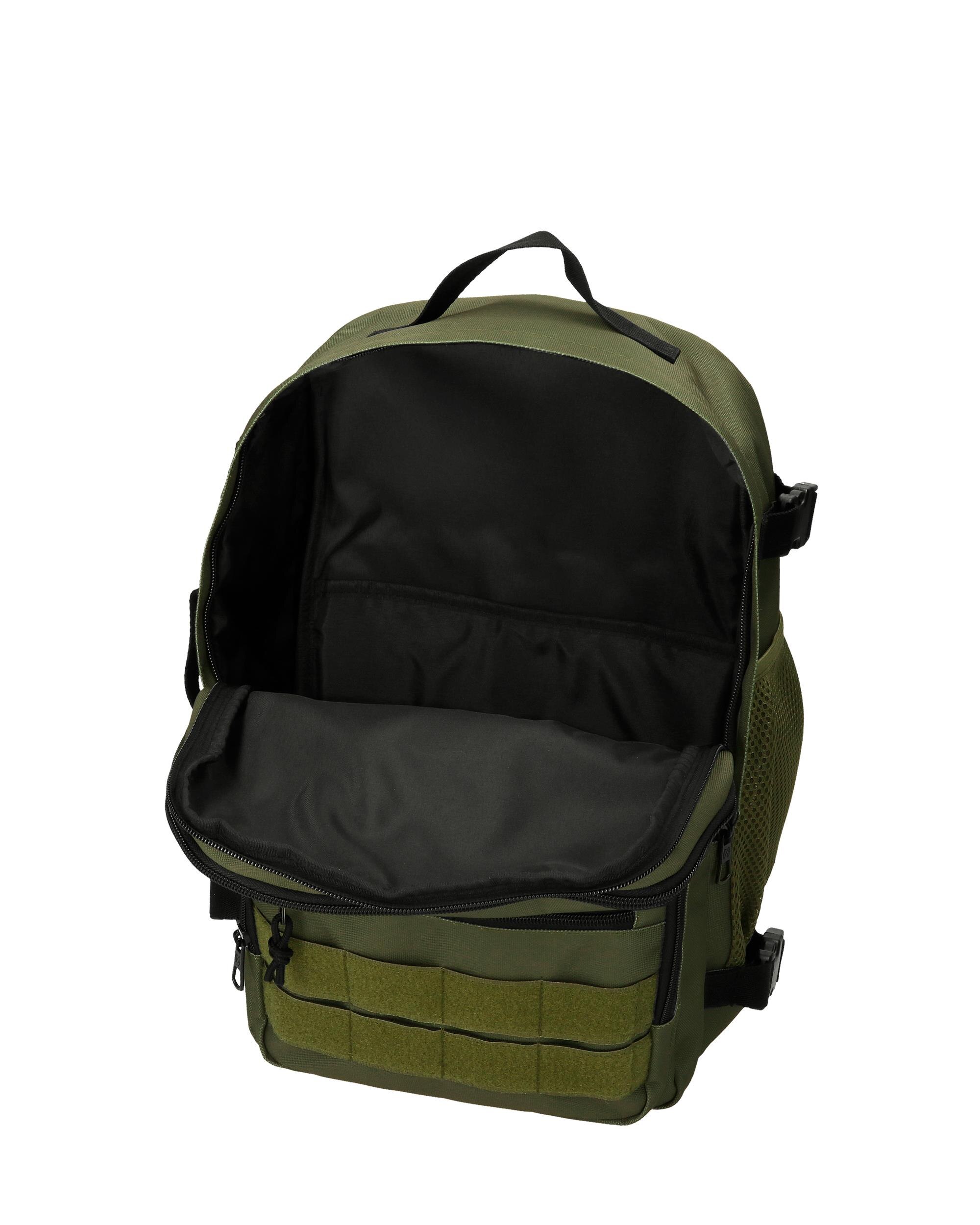 Mochila de Viagem Apta para Cabine 40cm Pepe Jeans Aris Evergreen Dois Compartimentos Verde-6