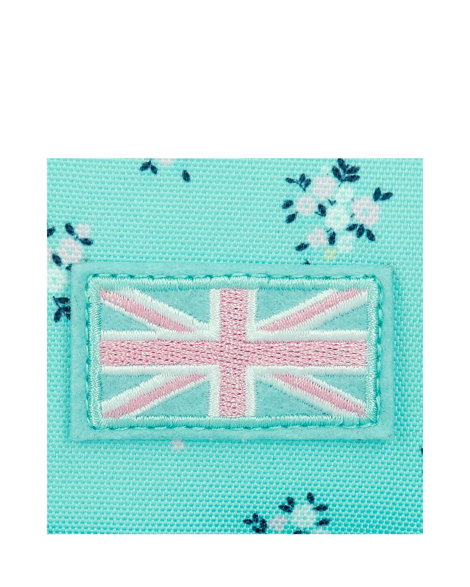 Mochila Escolar Pepe Jeans Nora 44cm com Pompom Decorativo Azul-5