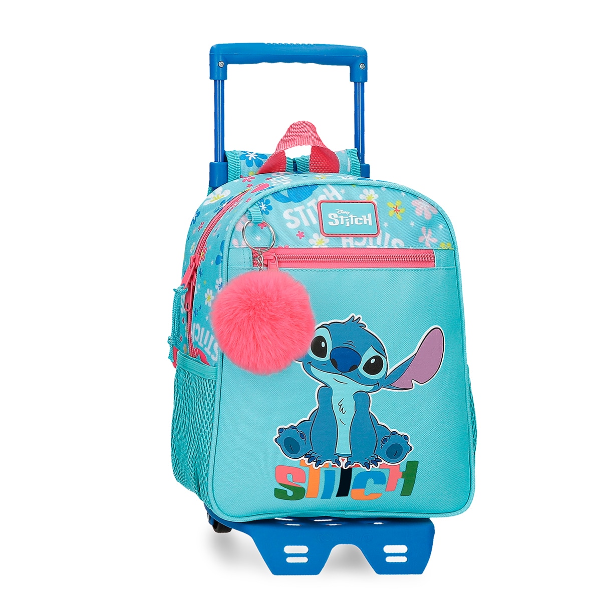 Imagem 0 de Mochila Aloha Stitch 28cm com Carrinho