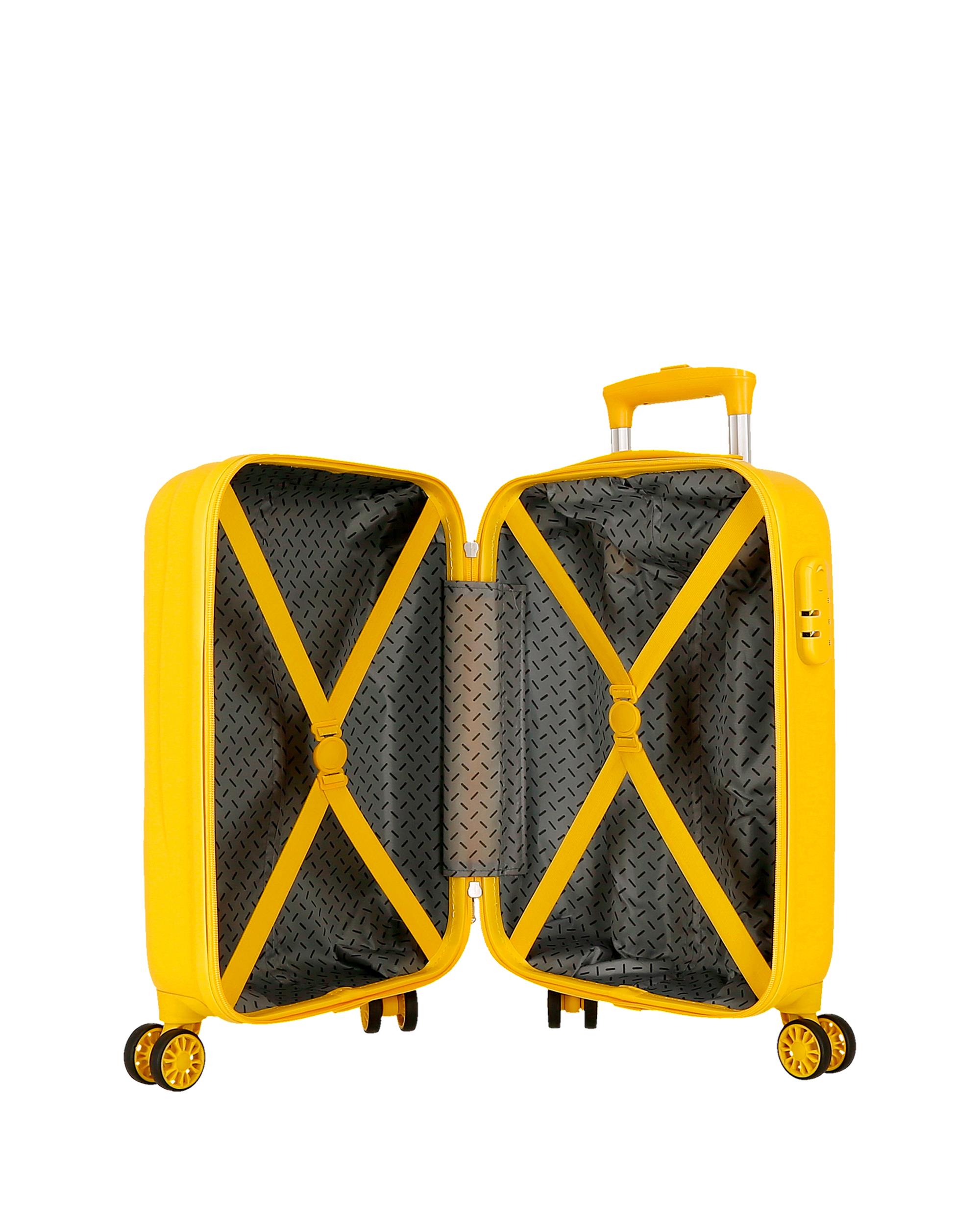 Mala de Cabine Winnie & Piglet com Capacidade de 28l Amarelo-5