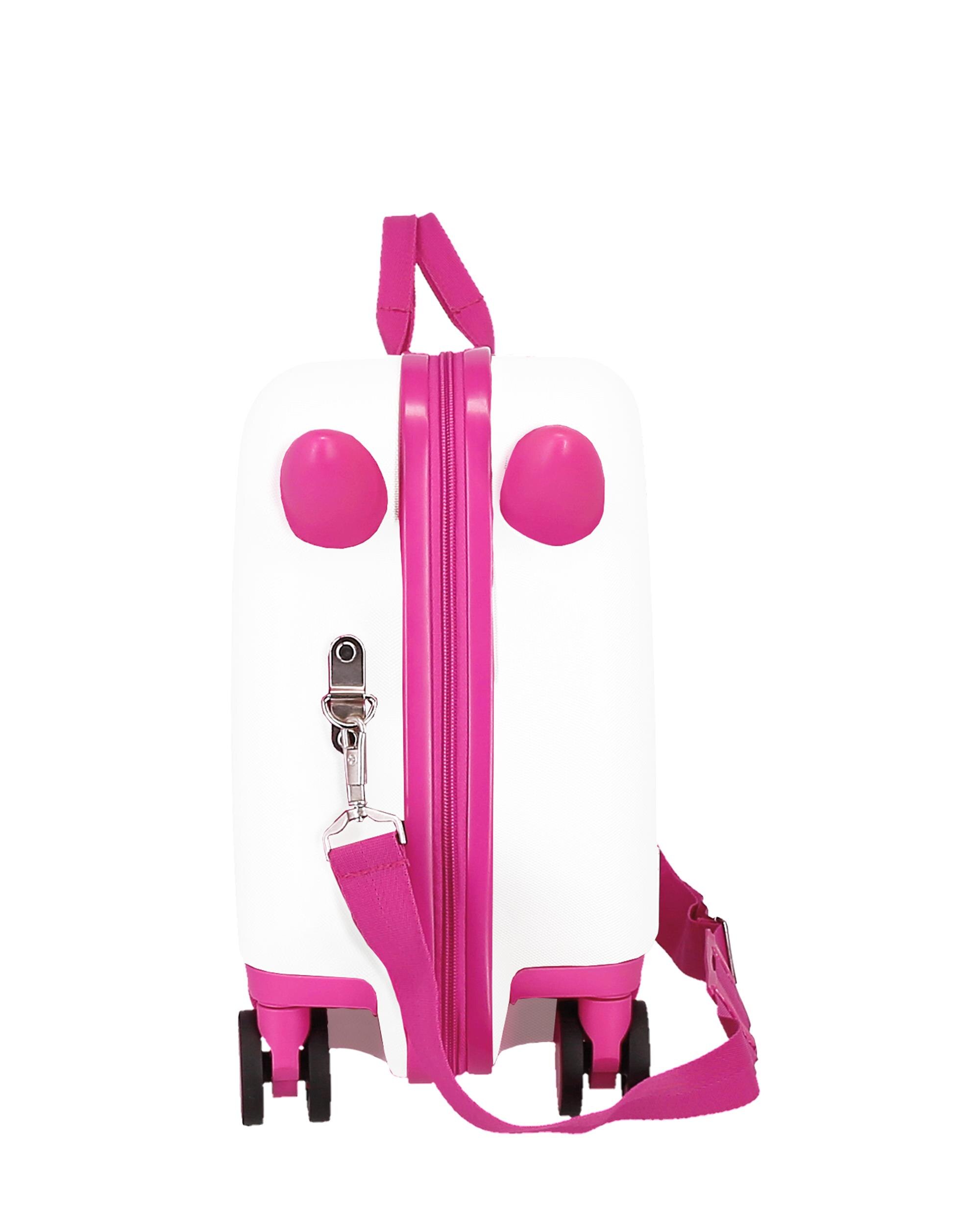 Necessaire de Viagem Infantil 2 Rodas Multidirecionais 50 Cm Mickey & Minnie Luggage Abs Rígido com Capacidade de 34l Azul-4