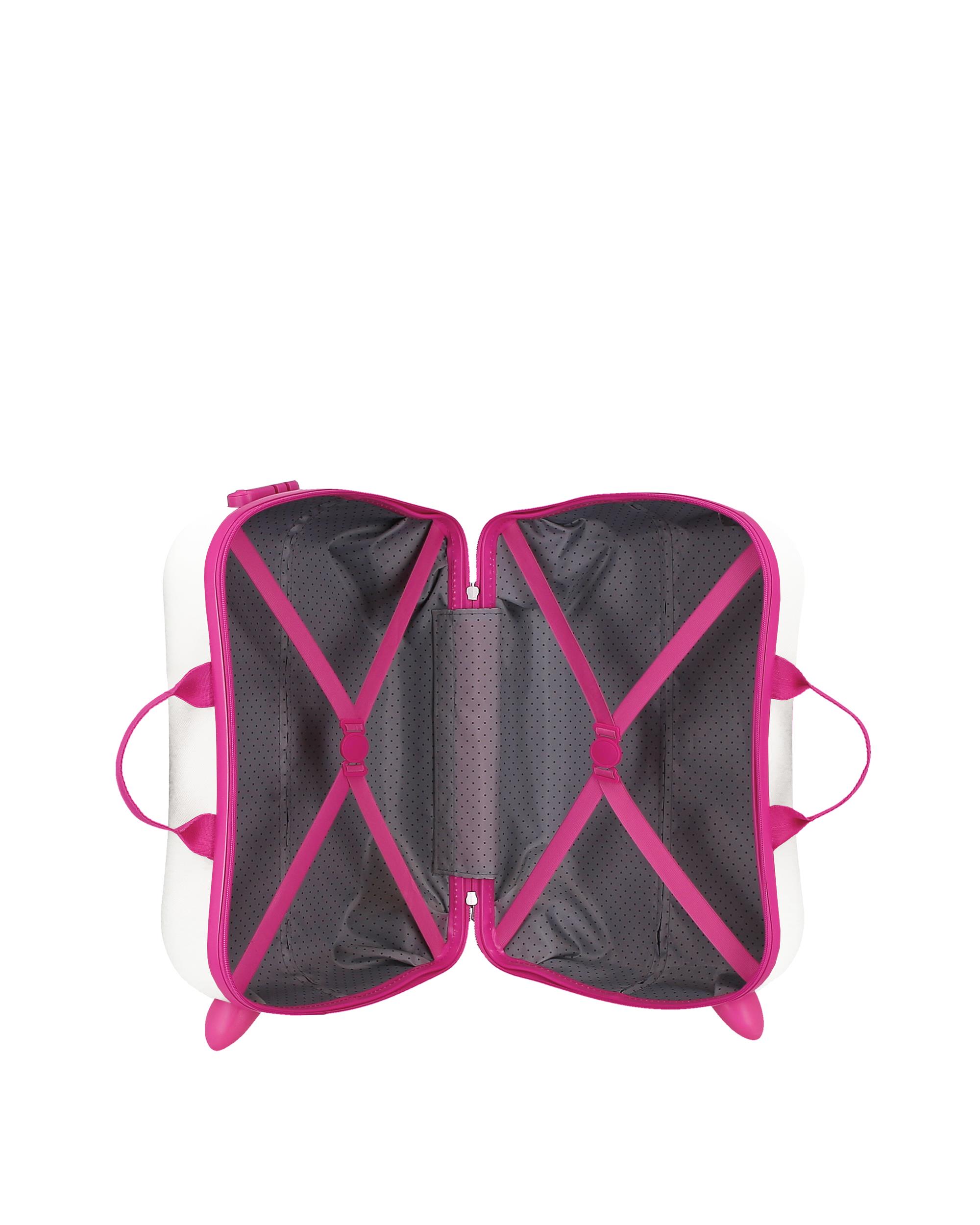 Necessaire de Viagem Infantil 2 Rodas Multidirecionais 50 Cm Mickey & Minnie Luggage Abs Rígido com Capacidade de 34l Azul-5