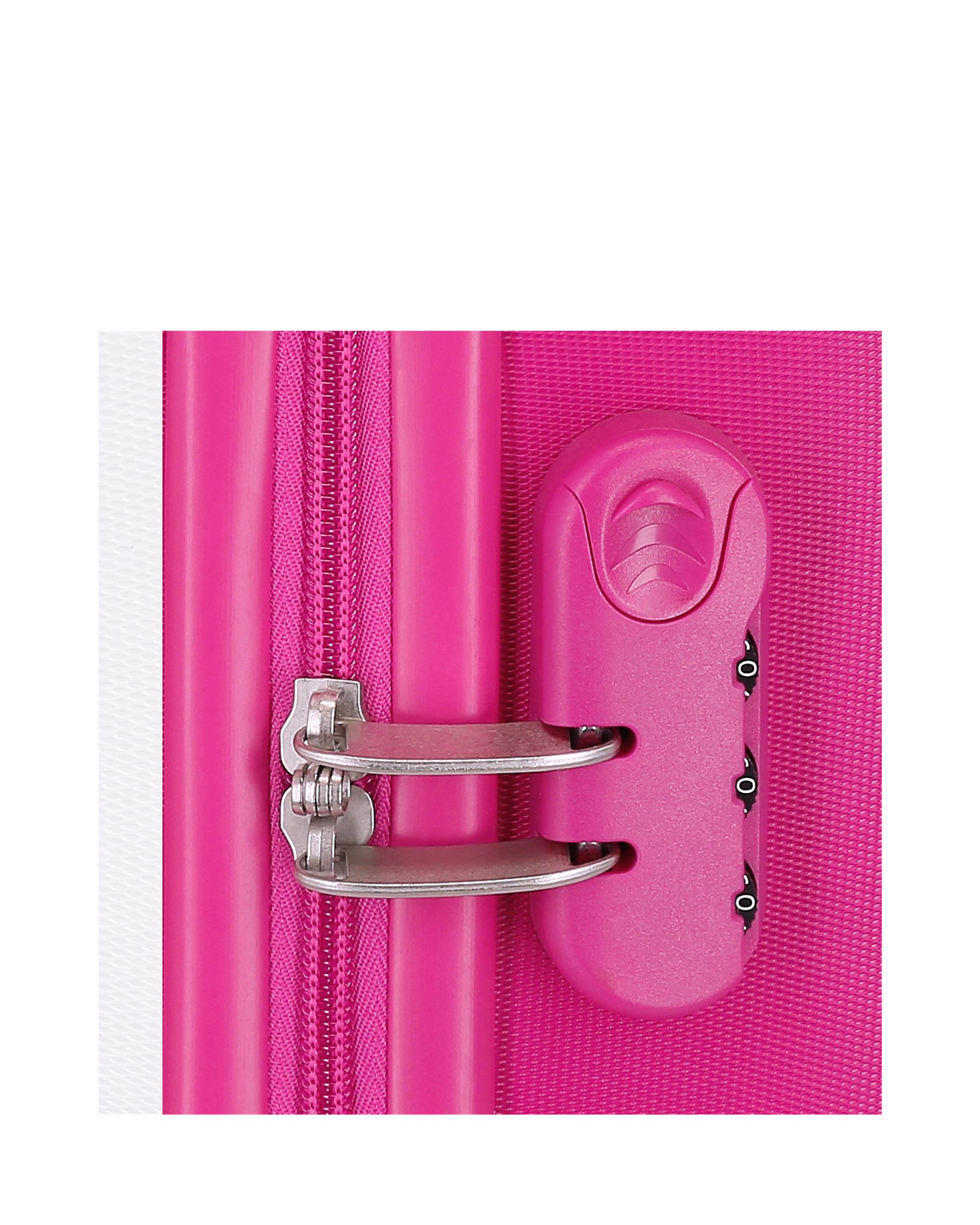 Necessaire de Viagem Infantil 2 Rodas Multidirecionais 50 Cm Mickey & Minnie Luggage Abs Rígido com Capacidade de 34l Azul-6