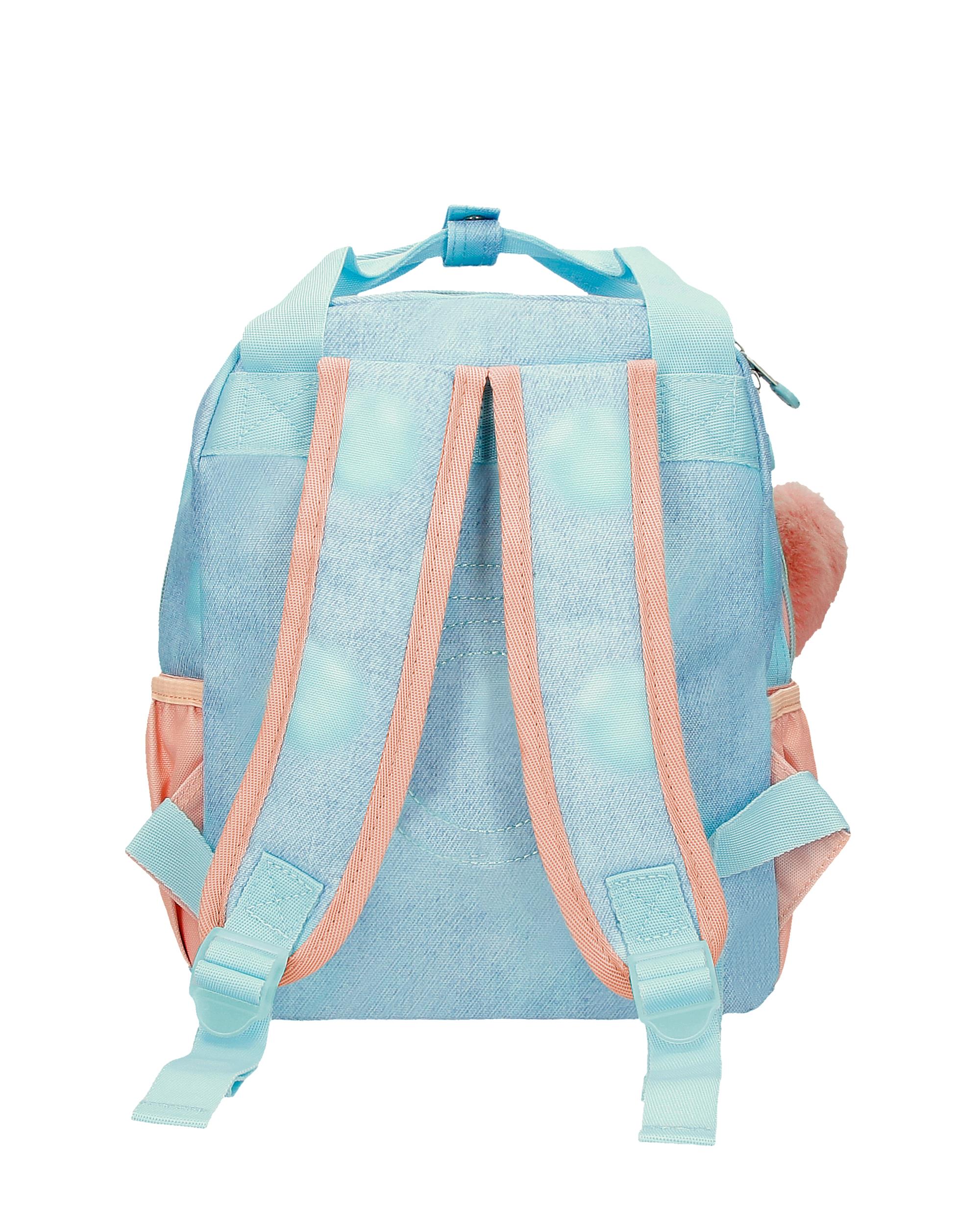 Mochila Escolar Enso Bubbles de 28cm com Alça Superior Multicolor-3