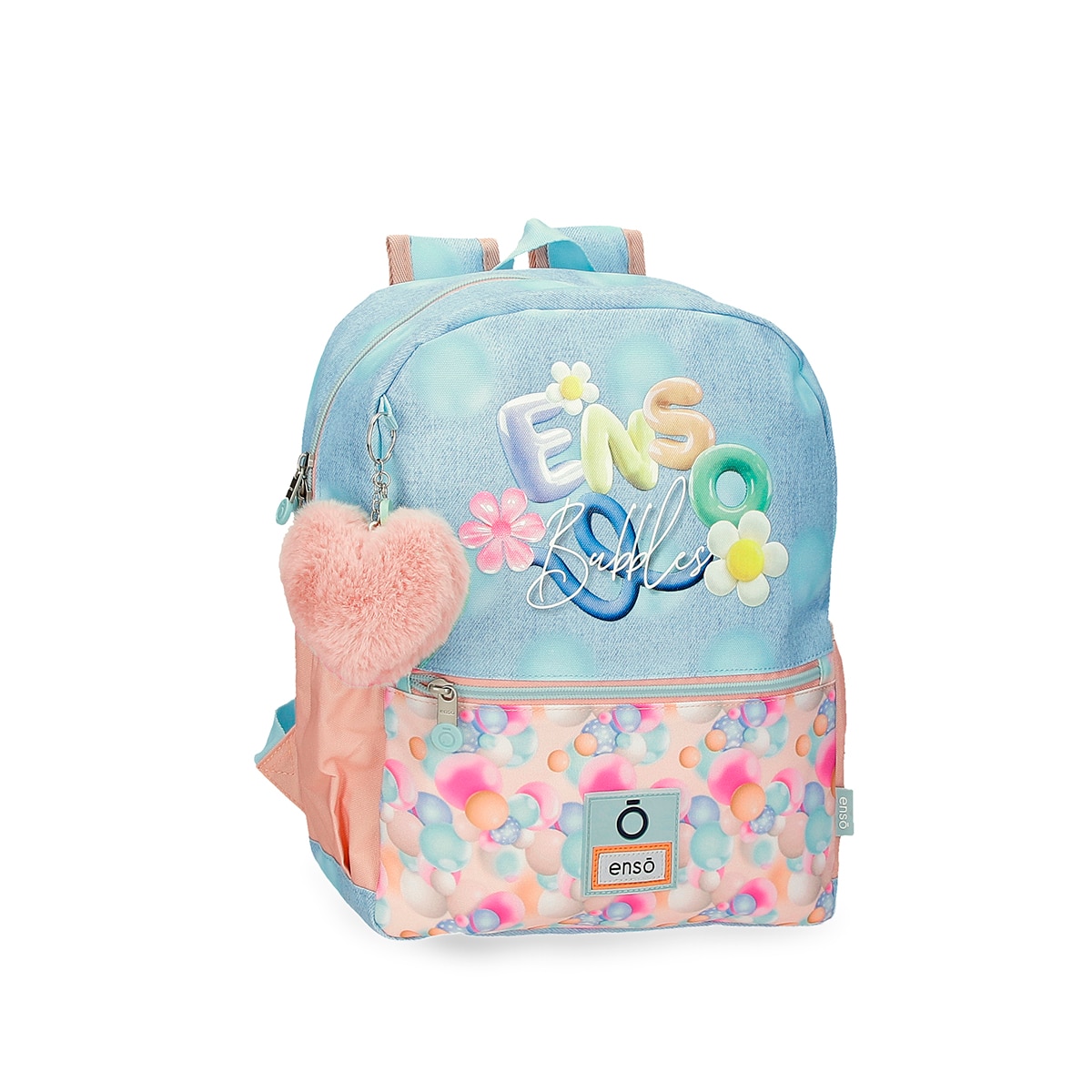 Imagem 0 de Mochila Escolar Enso Bubbles de 32cm com Bolsos Frontais