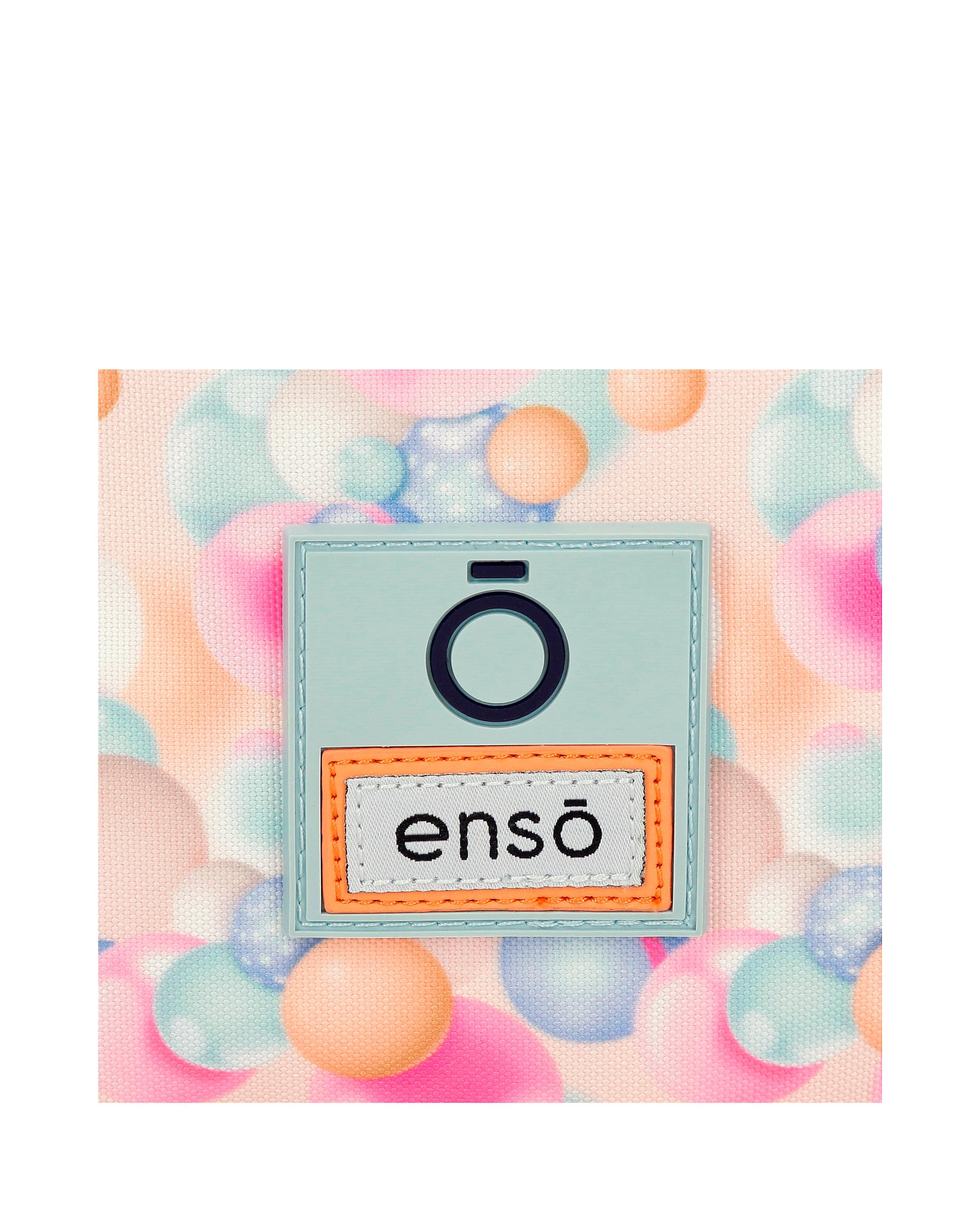 Mochila Escolar Enso Bubbles de 32cm com Bolsos Frontais Multicolor-6