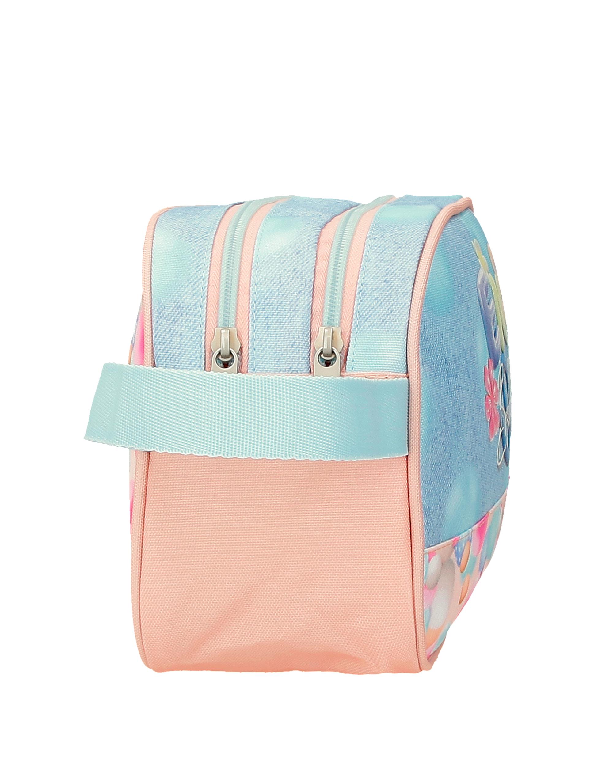 Necessaire Enso Bubbles de Dois Compartimentos com Alça Lateral Multicolor-2