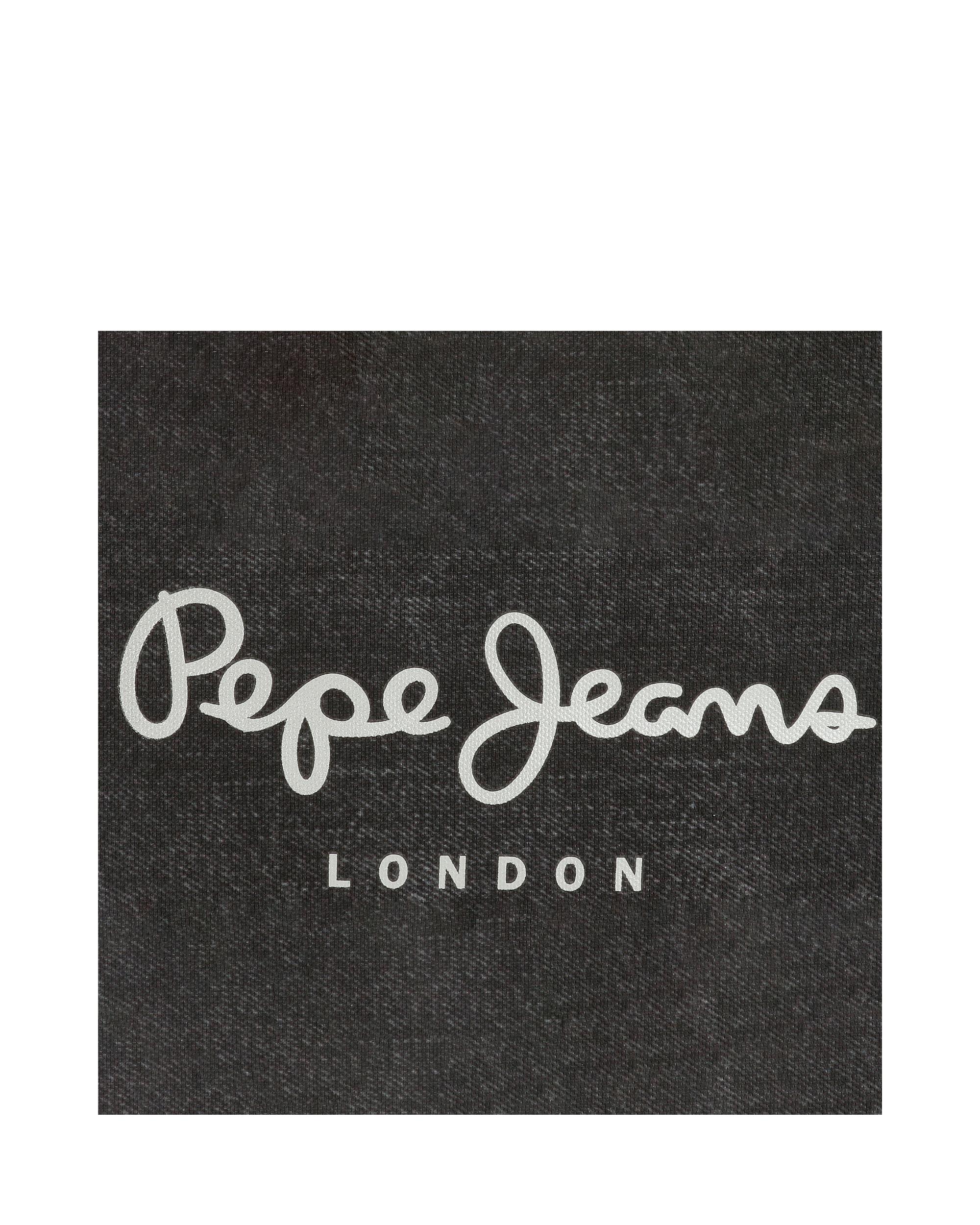Estojo Pepe Jeans Cintia Triplo Compartimento com Alça Lateral Preto-5