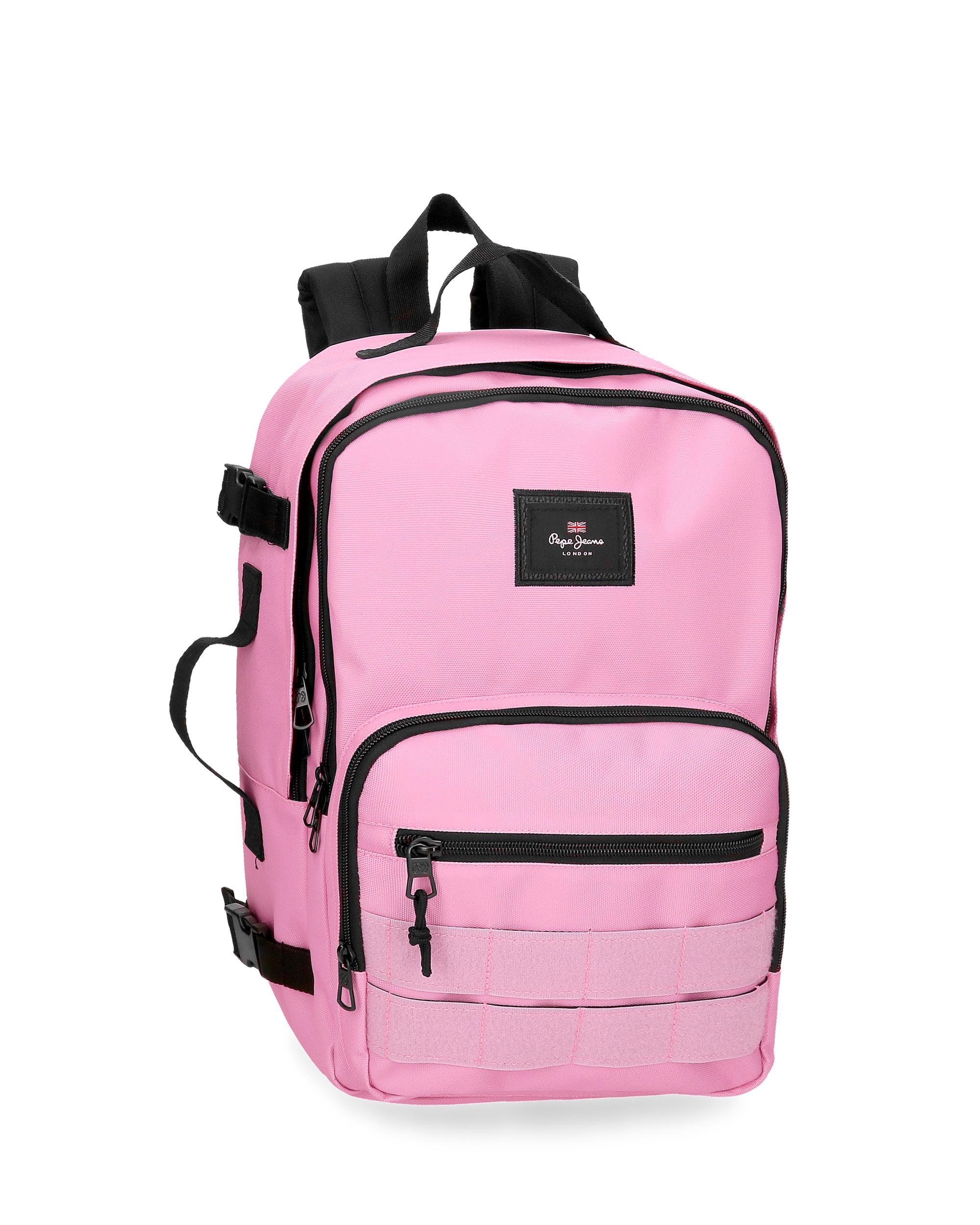 Imagem 0 de Mochila de Viagem Apta para Cabine 40cm Pepe Jeans Aris Colorful de Dois Compartimentos