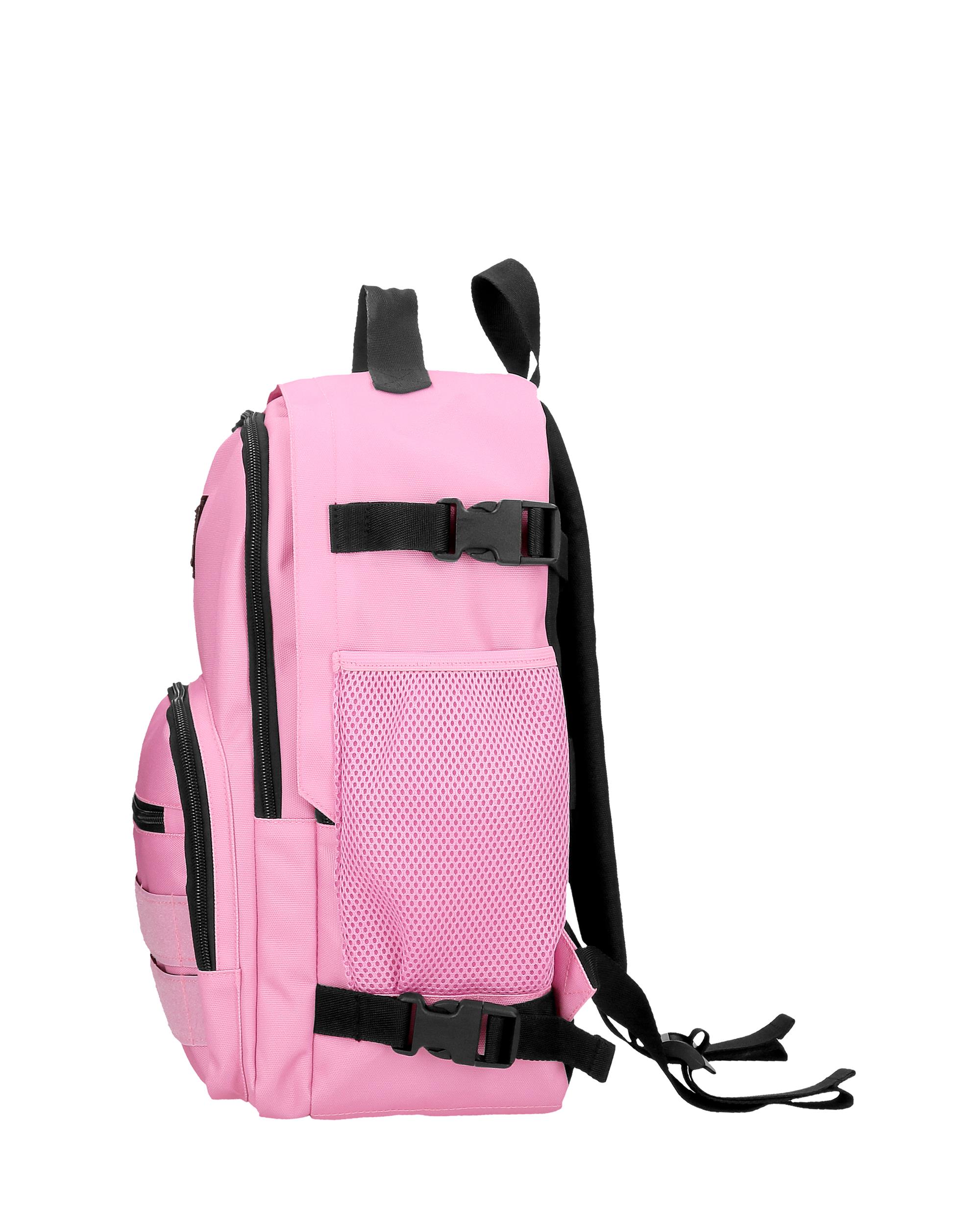 Mochila de Viagem Apta para Cabine 40cm Pepe Jeans Aris Colorful de Dois Compartimentos Rosa-4