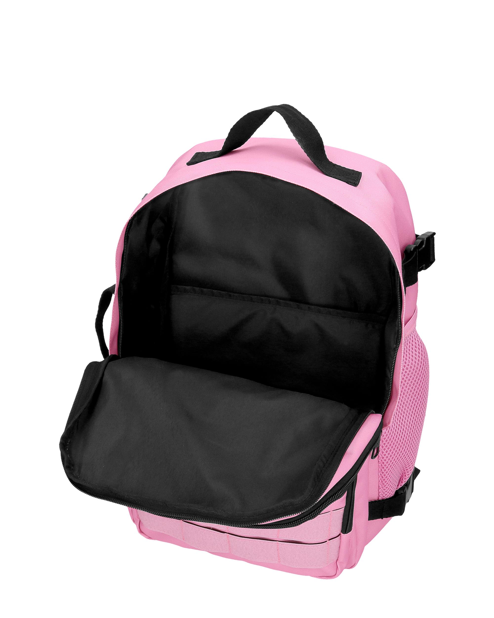 Mochila de Viagem Apta para Cabine 40cm Pepe Jeans Aris Colorful de Dois Compartimentos Rosa-6