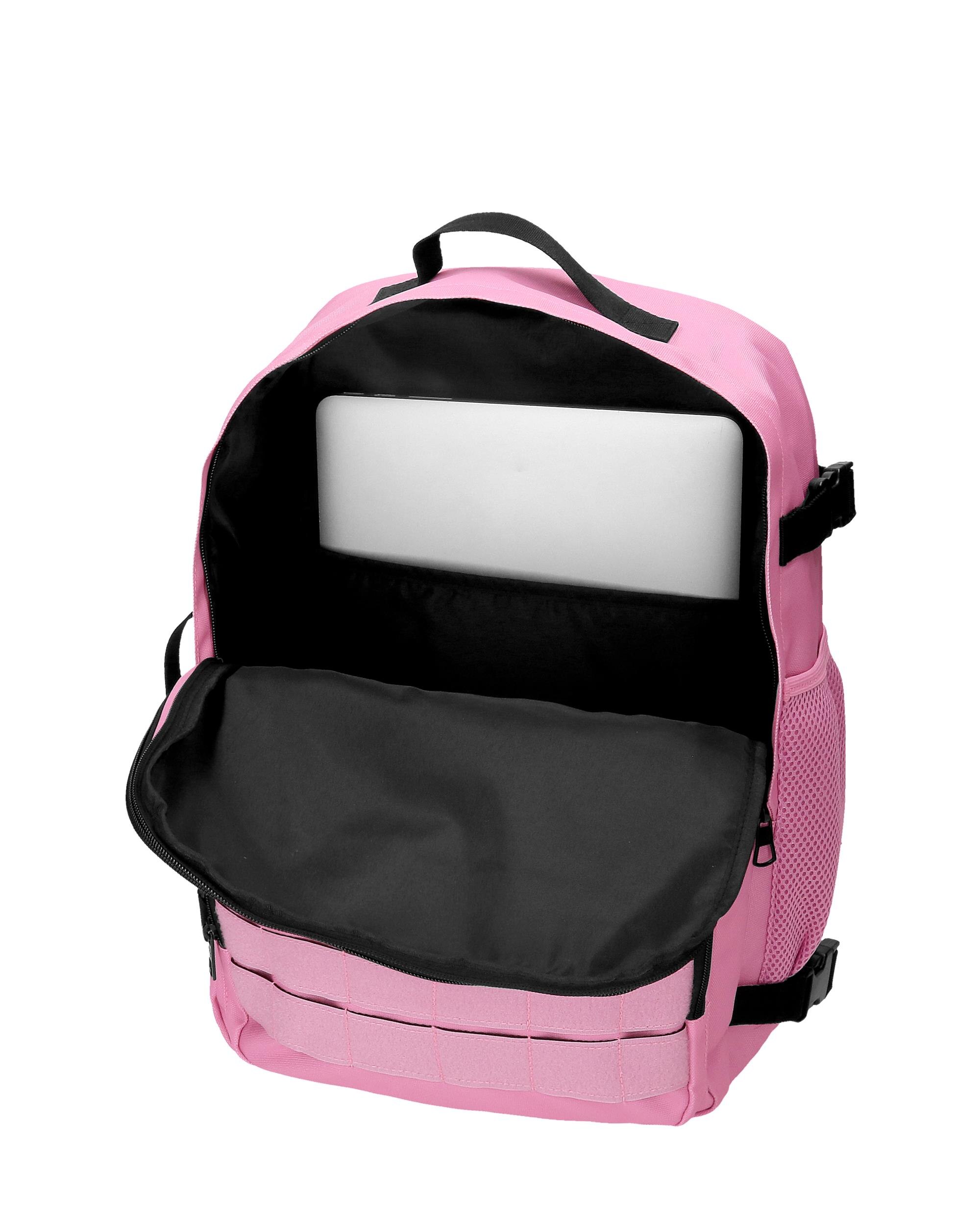 Mochila de Viagem Apto para Cabine 44cm Pepe Jeans Aris Colorful de Dois Compartimentos Rosa-5