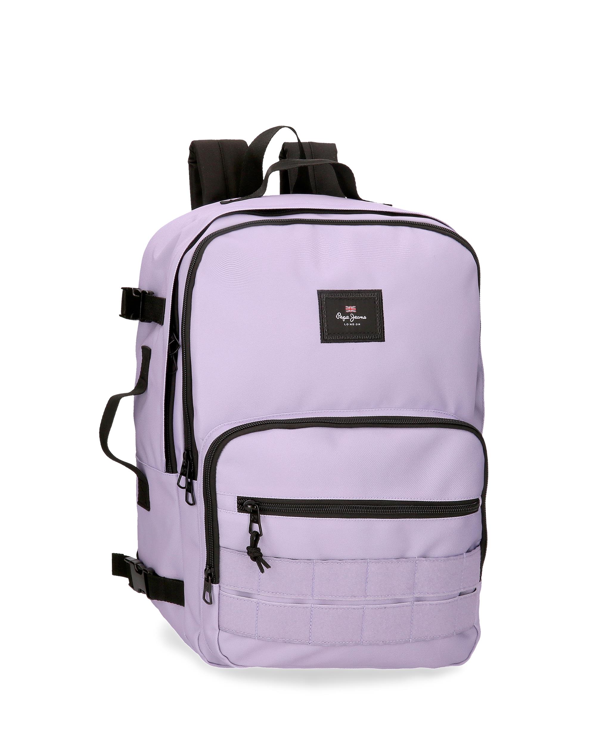 Imagem 0 de Mochila de Viagem Apto para Cabine 44cm Pepe Jeans Aris Colorful Dois Compartimentos