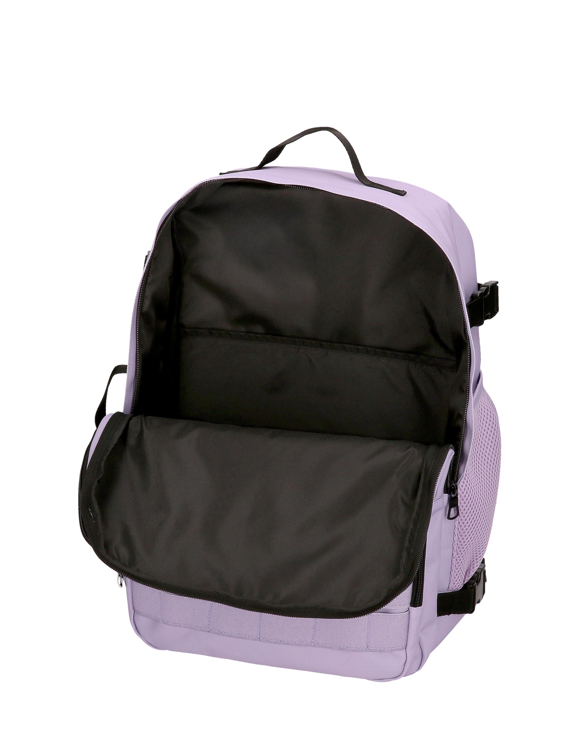 Mochila de Viagem Apto para Cabine 44cm Pepe Jeans Aris Colorful Dois Compartimentos Lilás-6