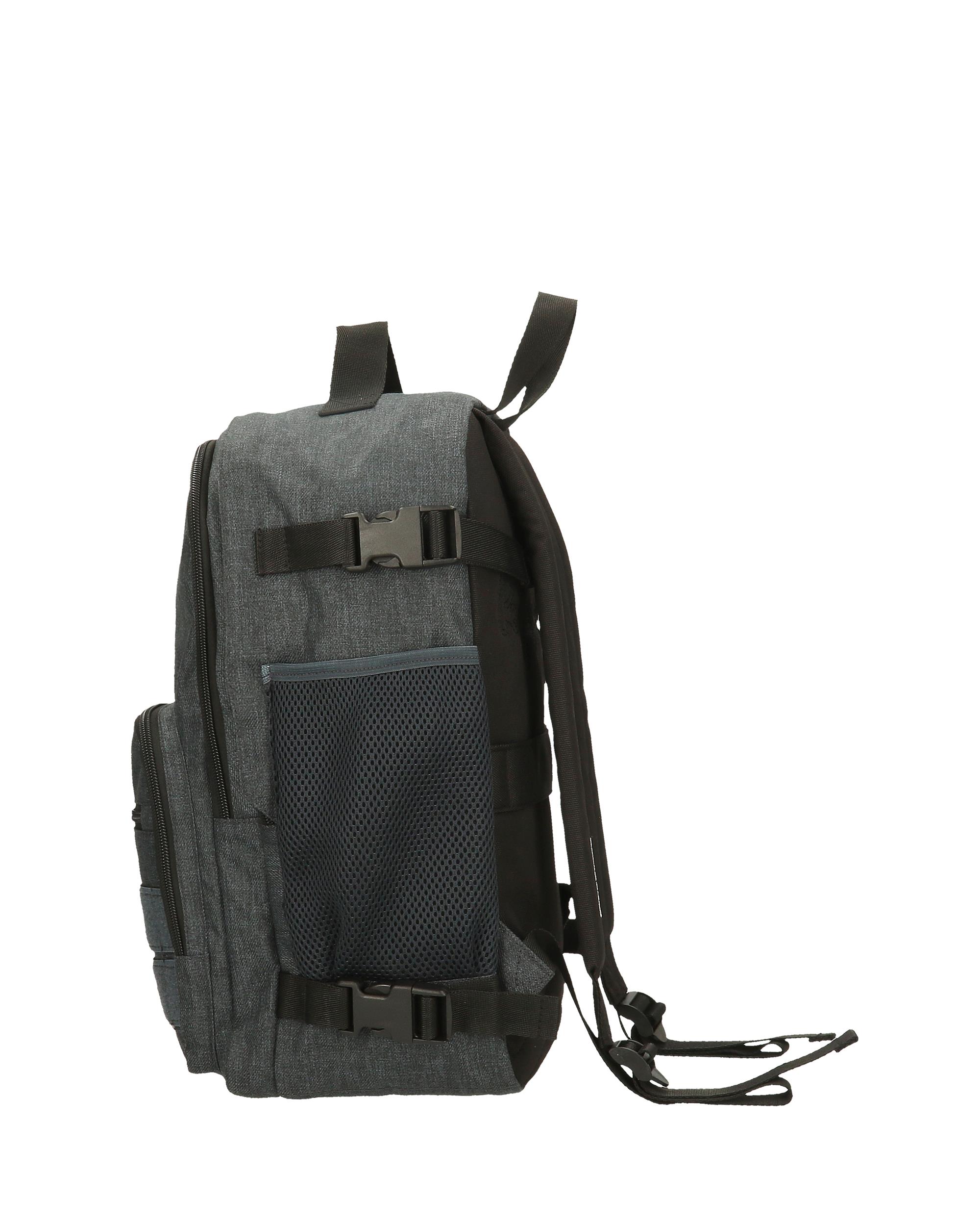 Mochila de Viagem Apta para Cabine 40cm Pepe Jeans Aris Evergreen Dois Compartimentos Cinzento-4