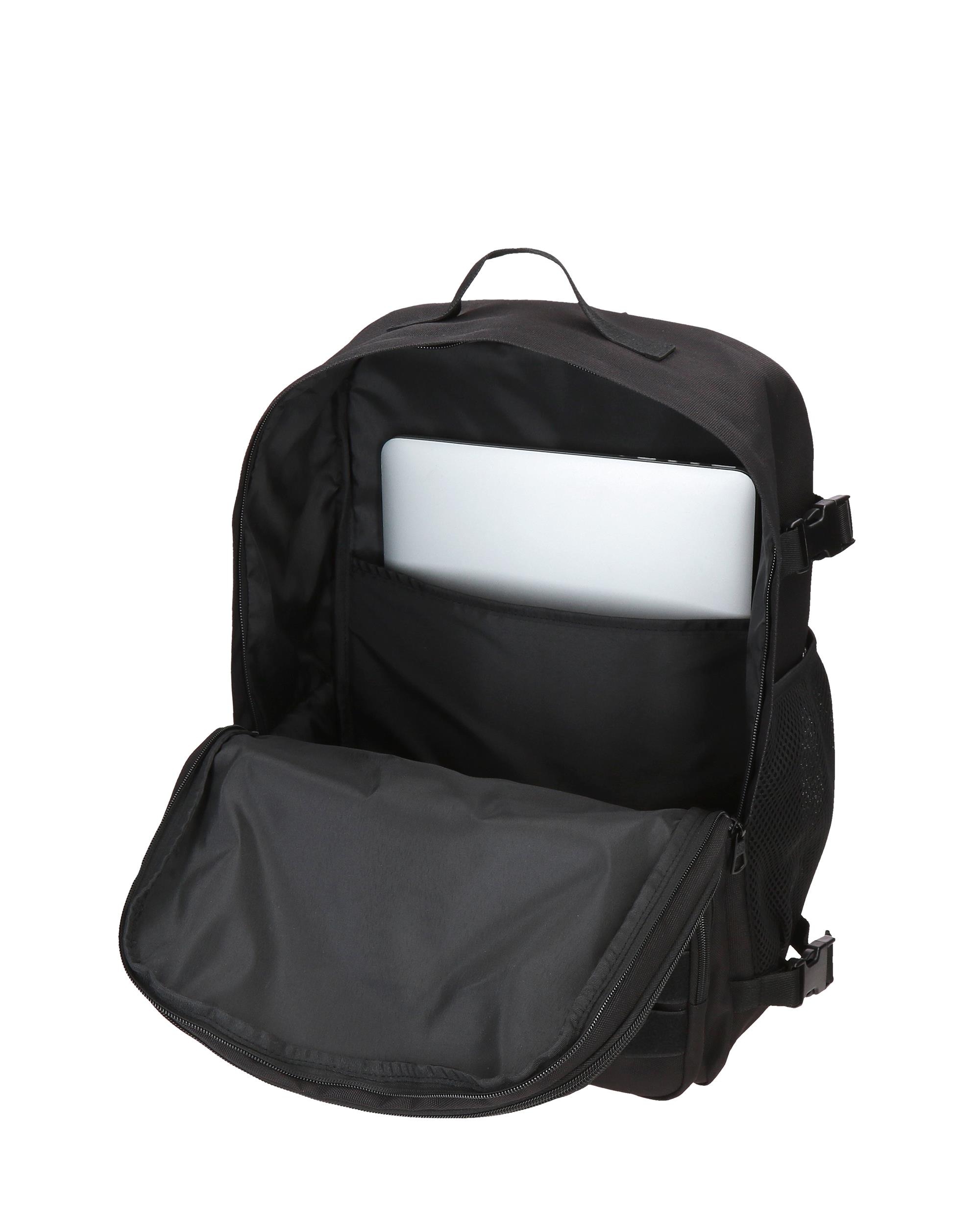 Mochila de Viagem Apta para Cabine 44cm Pepe Jeans Aris Evergreen Dois Compartimentos Preto-5