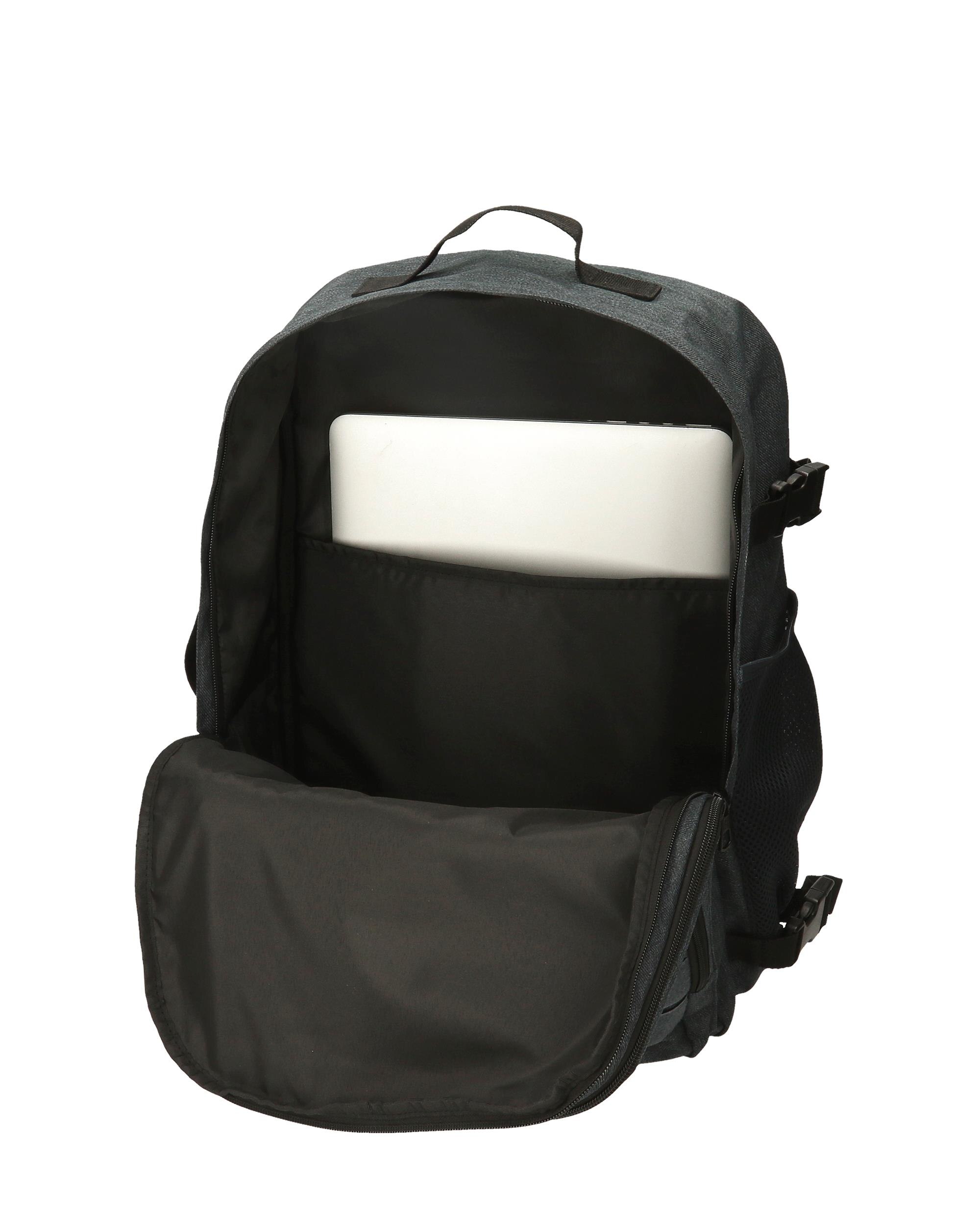 Mochila de Viagem Apto para Cabine 44cm Pepe Jeans Aris Evergreen Dois Compartimentos Cinzento-5