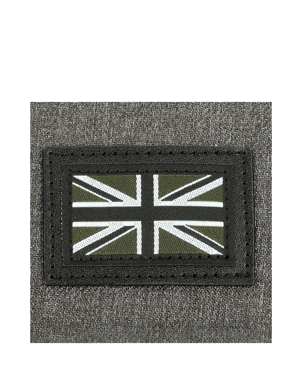 Mochila com Rodas Pepe Jeans Edmon com Dois Bolsos Laterais Cinzento-2