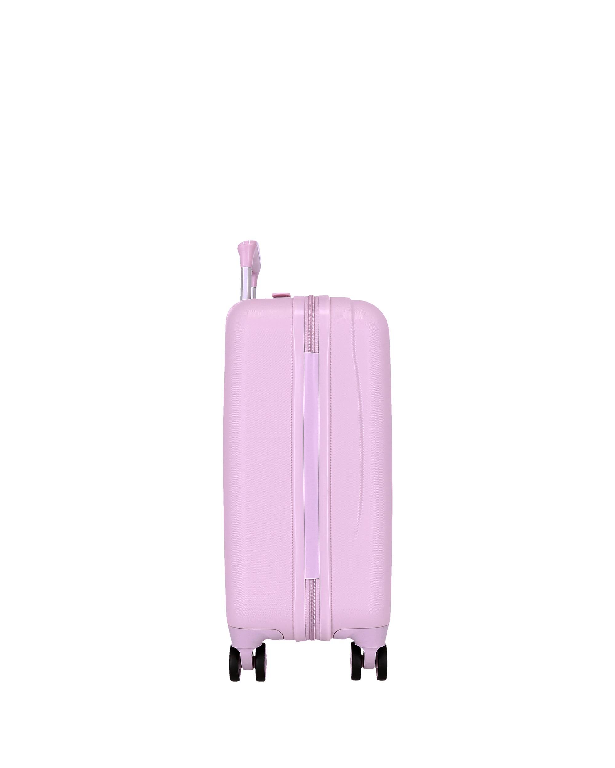 Maleta de Cabine Lovely Stitch Rígida com Capacidade de 35l Roxo-4