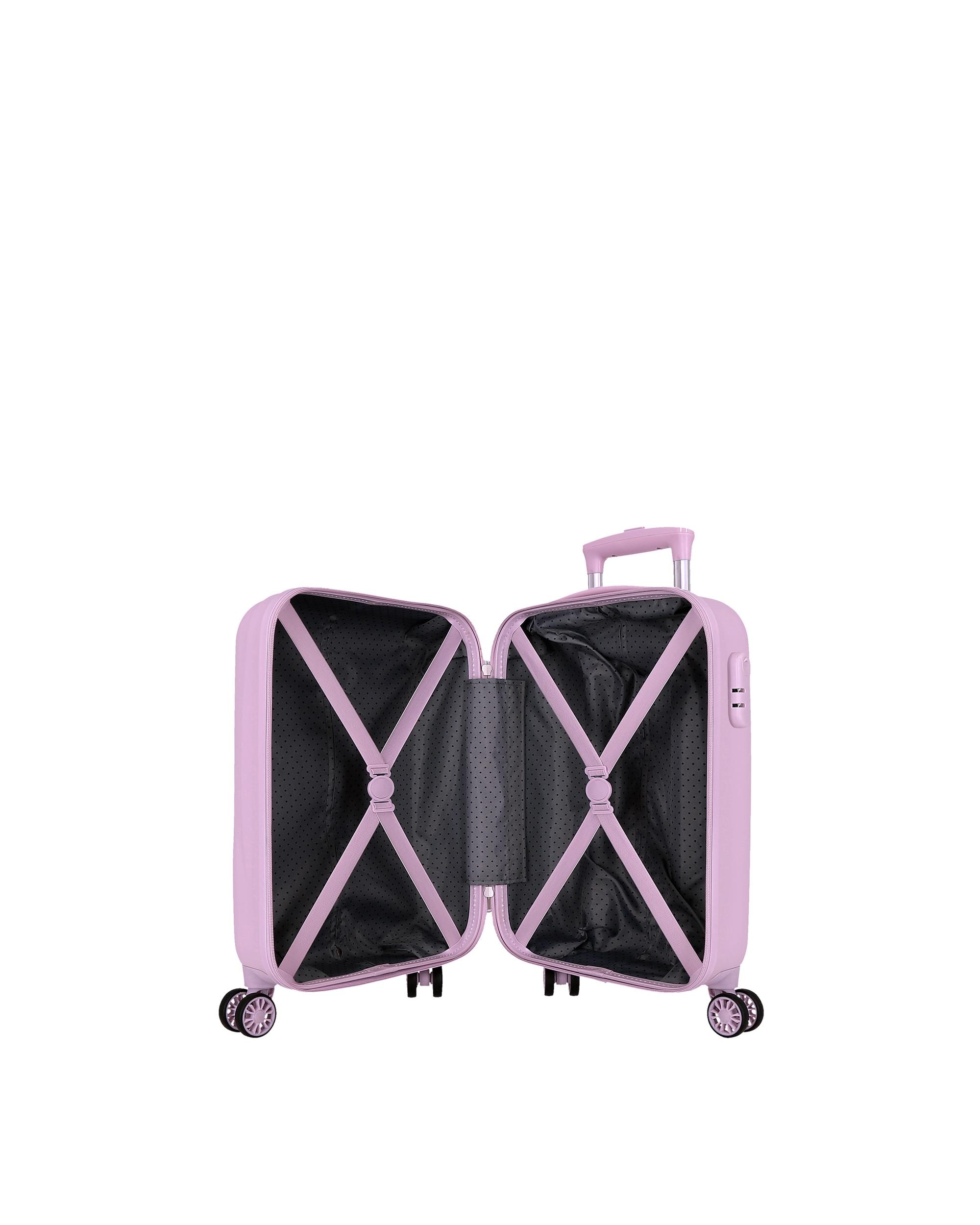 Maleta de Cabine Lovely Stitch Rígida com Capacidade de 35l Roxo-5