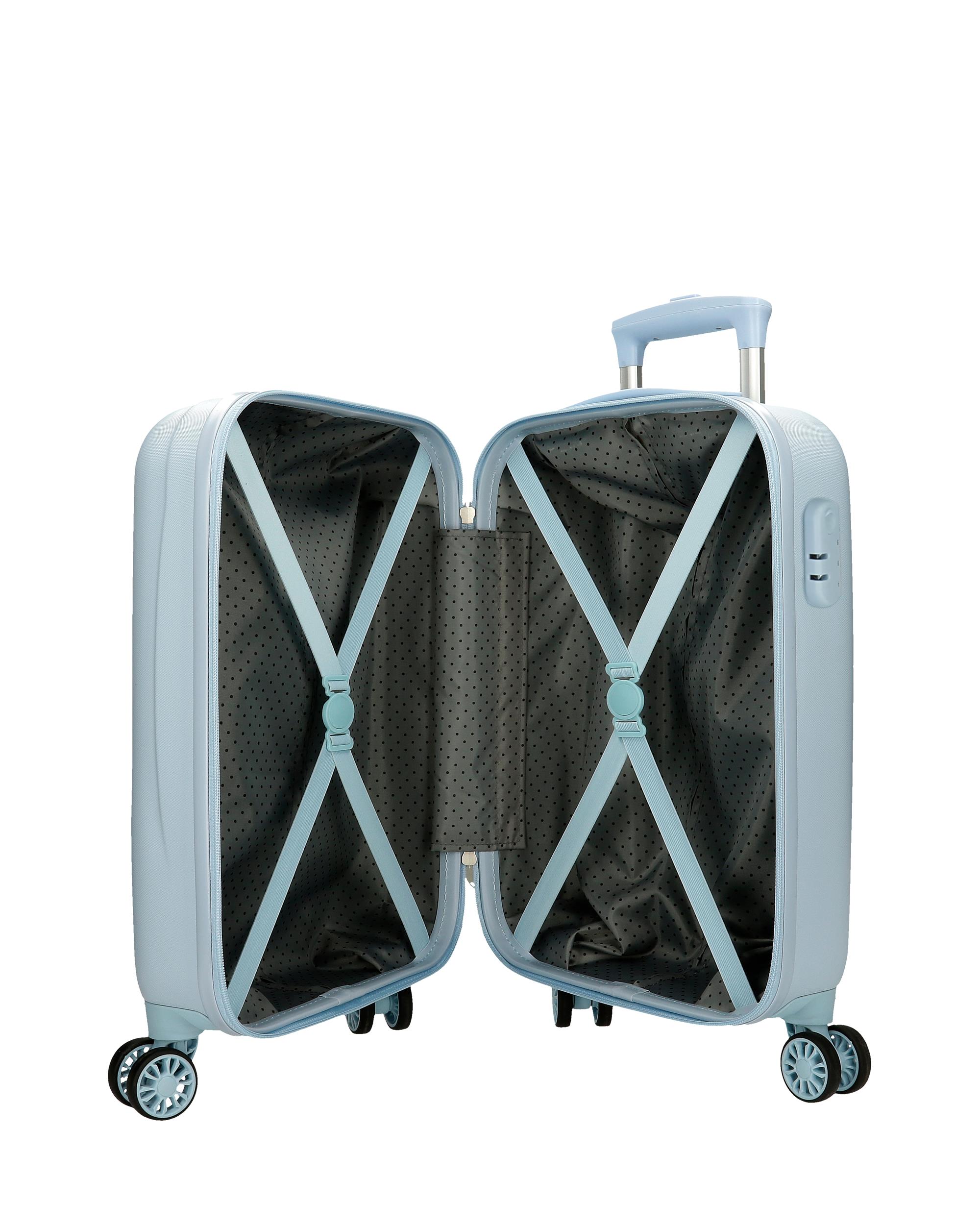 Mala Infantil Roll Road Happy Pets My Little Cat Rígida com Capacidade de 28l Cinzento-5