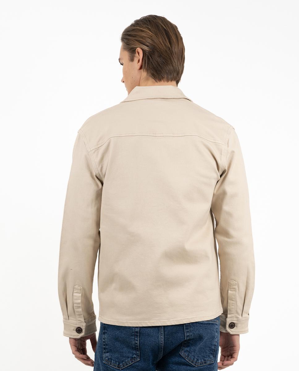 Sobrecamisa Relaxed Lisa Bege-3