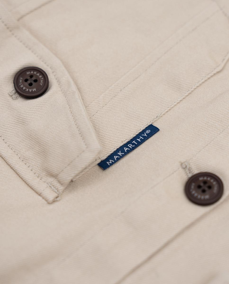 Sobrecamisa Relaxed Lisa Bege-7