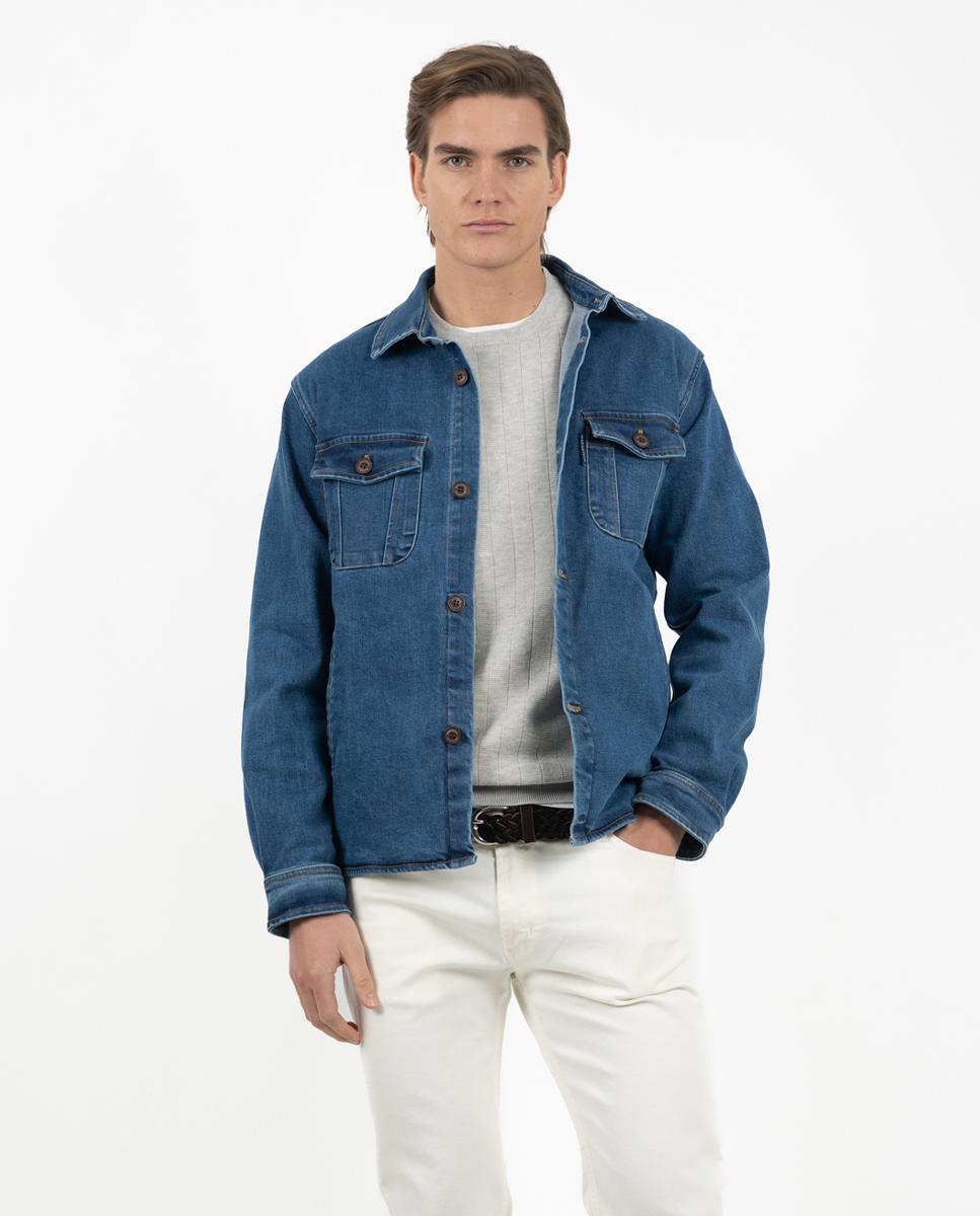 Sobrecamisa Relaxed Lisa Azul denim-2
