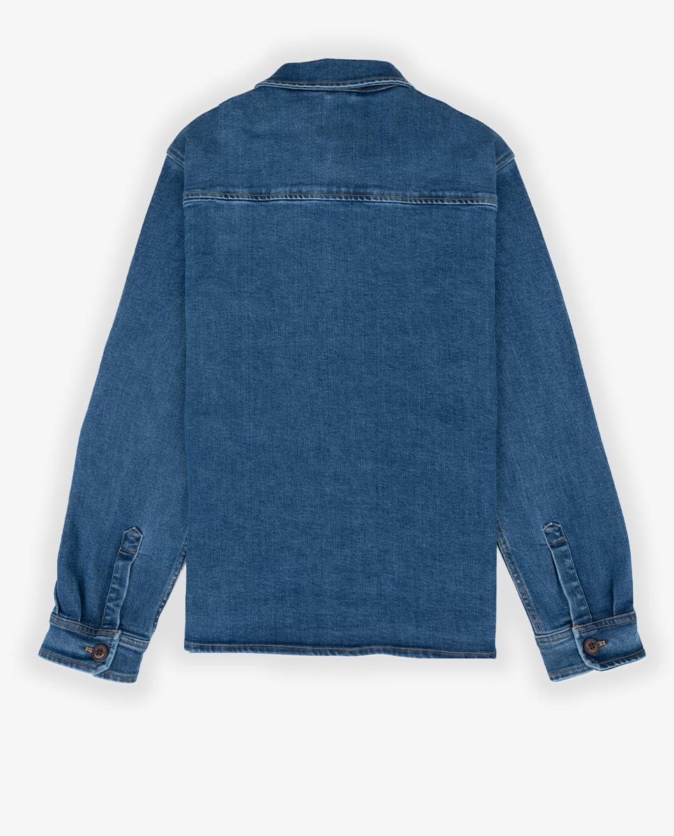 Sobrecamisa Relaxed Lisa Azul denim-8