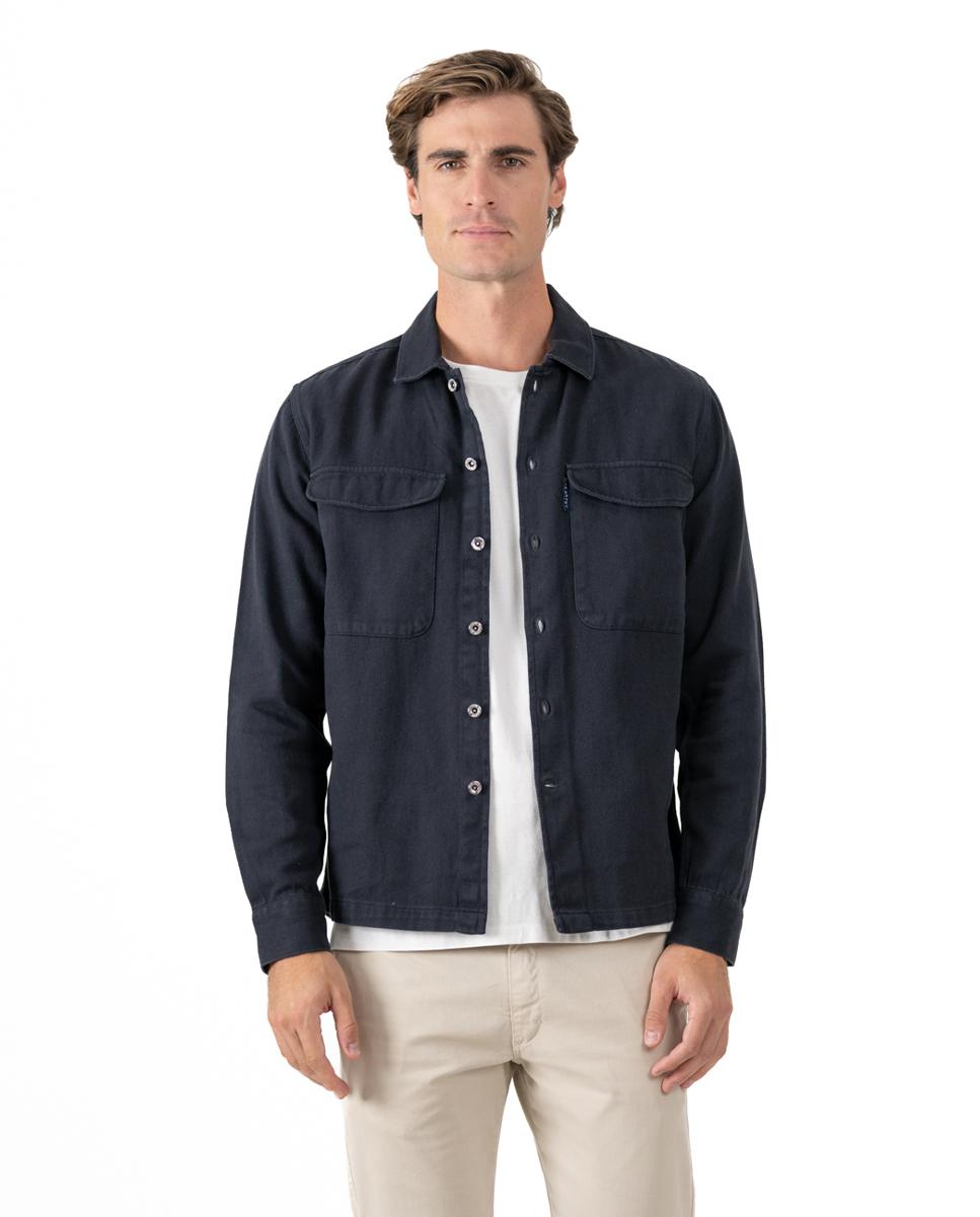Imagem 0 de Sobrecamisa de Manga Comprida de Algodão