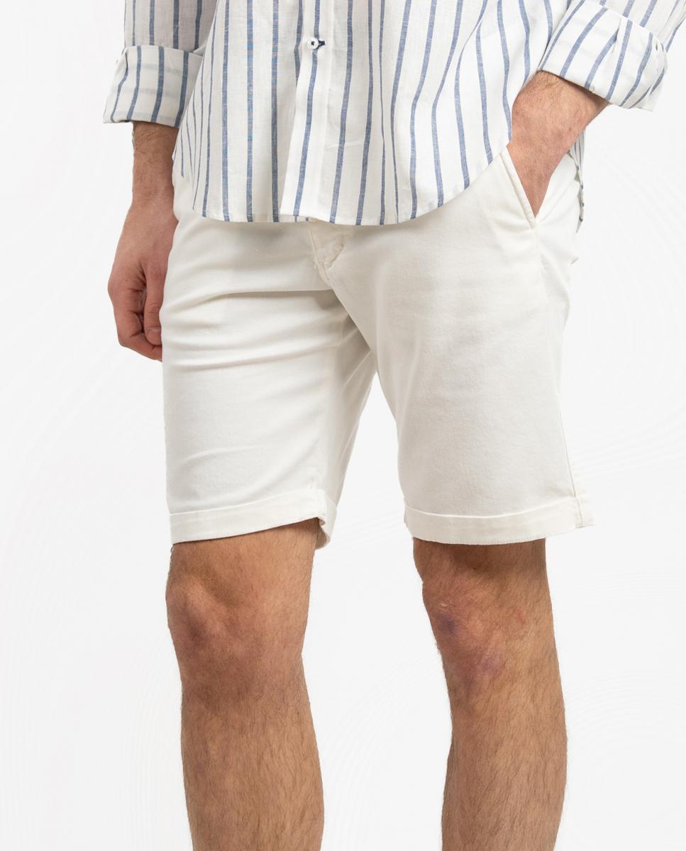 Imagem 0 de Bermuda Calças Chino com Bolsos