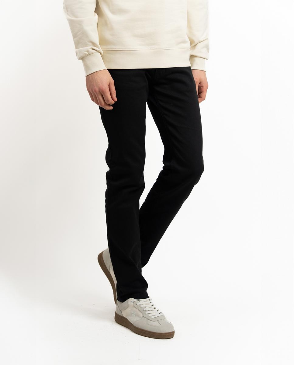 Imagem 0 de Jeans Slim com Bolsos e Patch Bordado