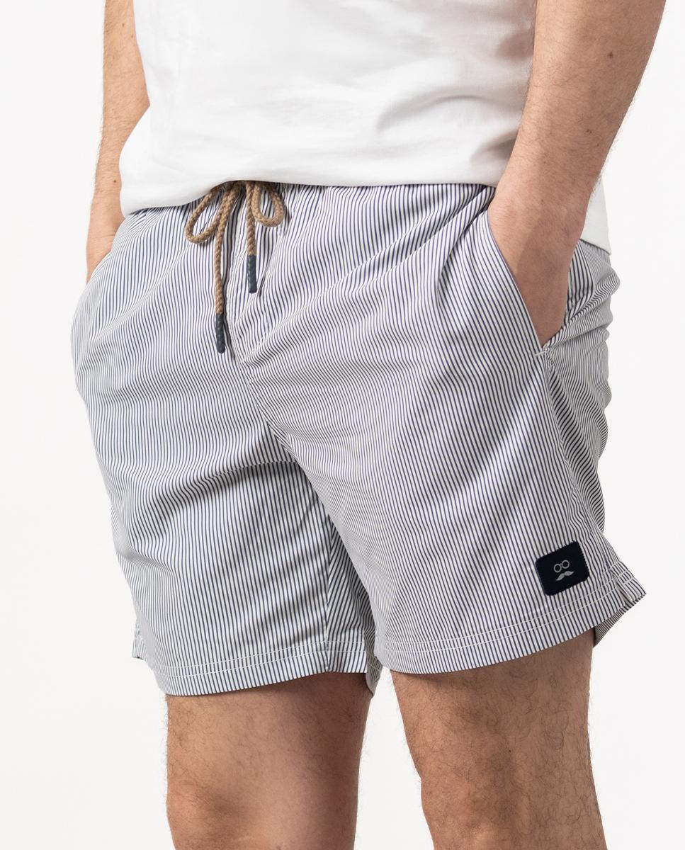 Imagem 0 de Fato de Banho com Estampado Às Riscas