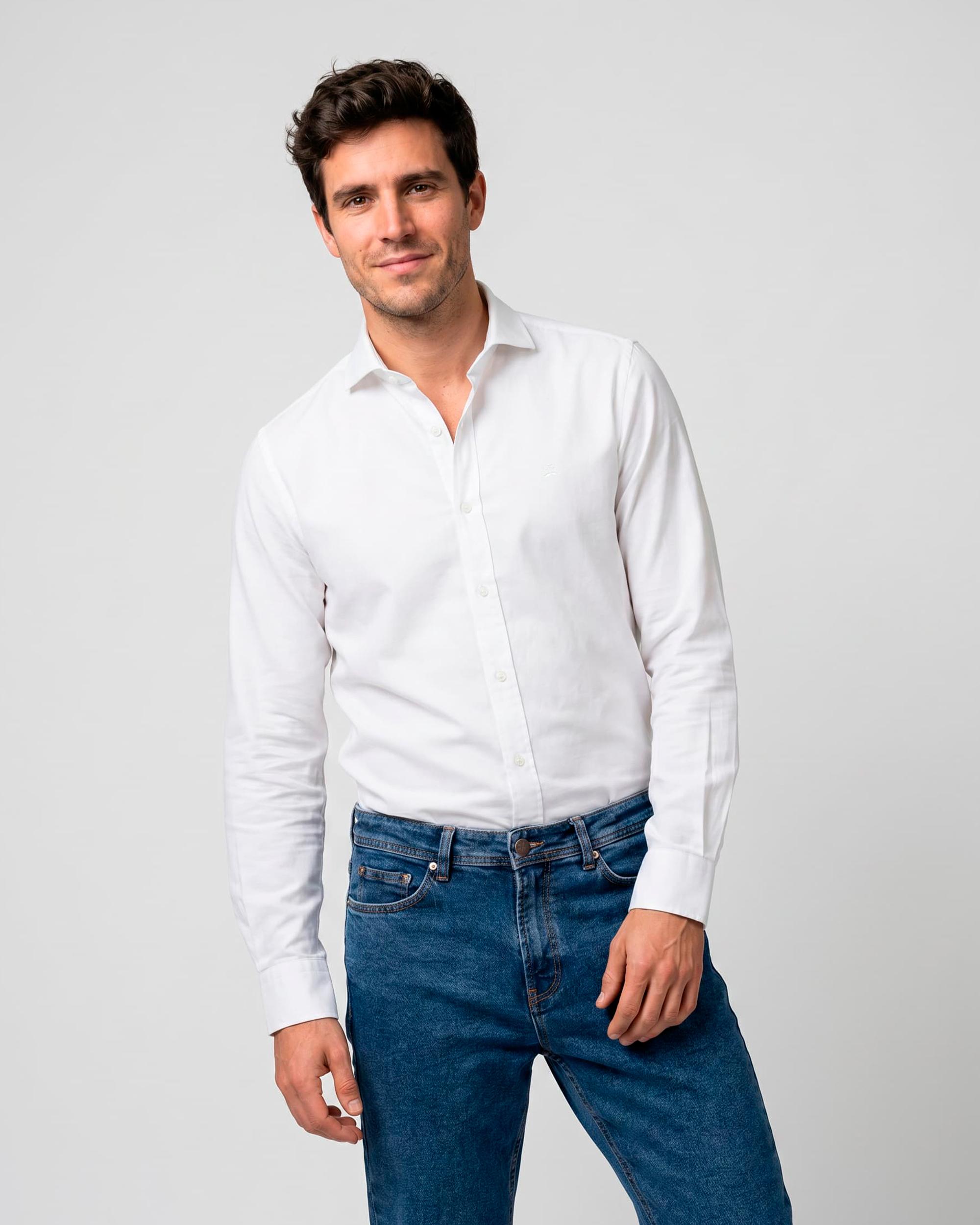 Imagem 0 de Camisa Formal Slim de Manga Comprida