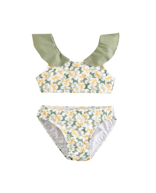 Biquíni Estampado de Camuflagem