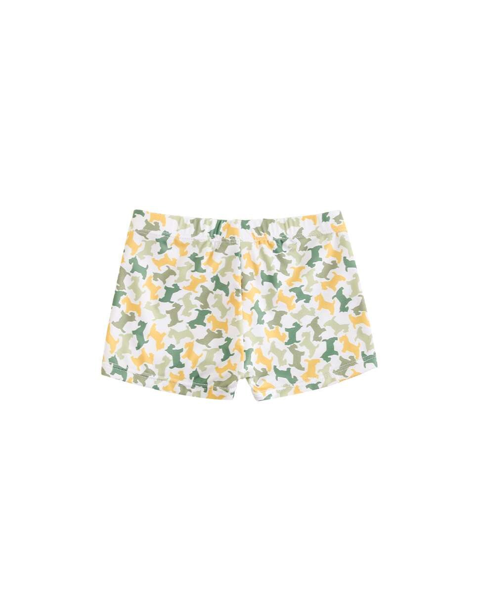 Boxers para Bebé Estampados com Cordão de Ajuste Dadati Verde-2