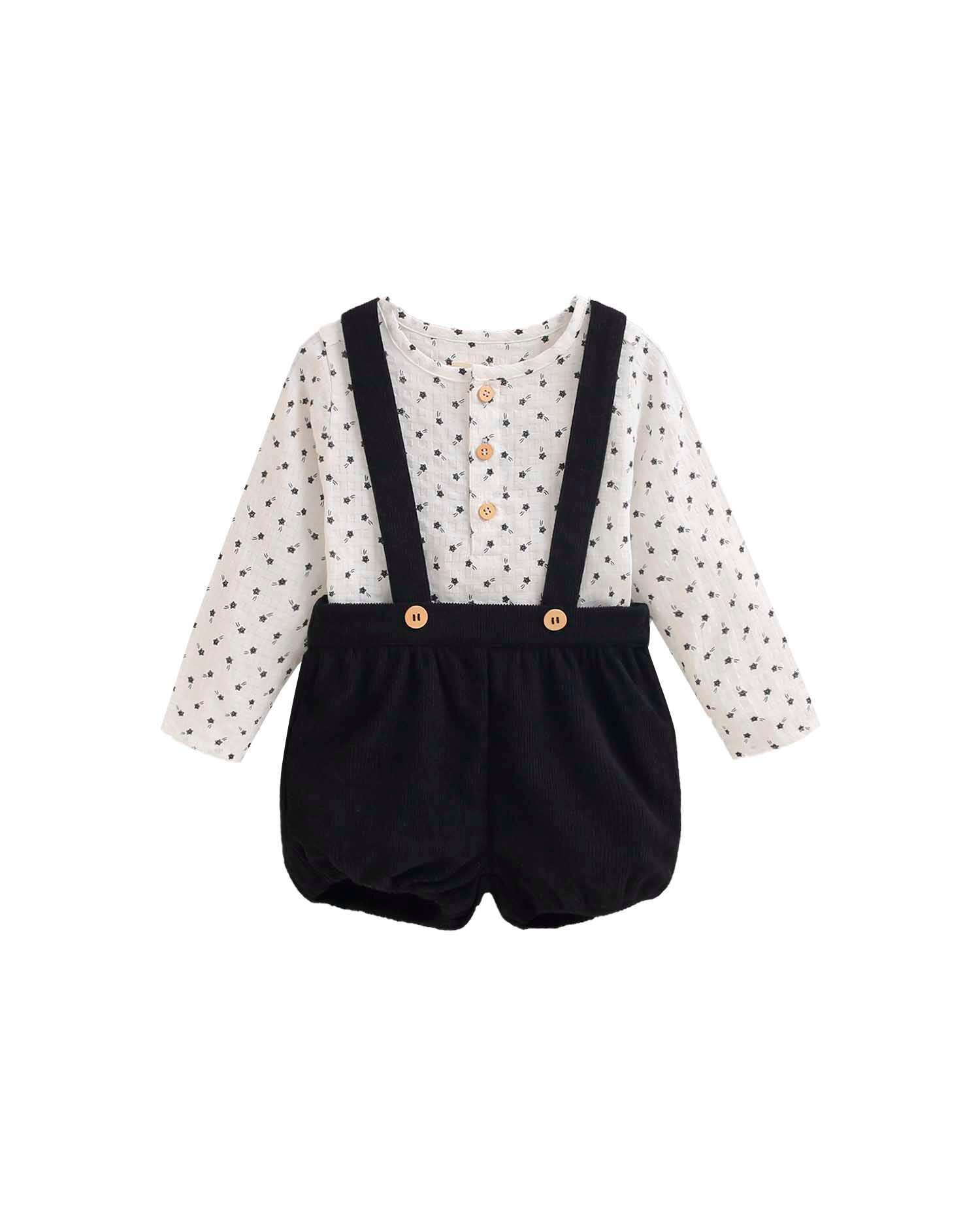 Imagem 0 de Conjunto para Bebé de Camisa e Calções de Bombazina