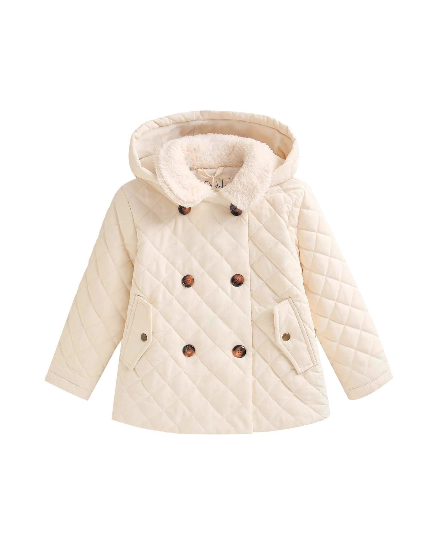 Imagem 0 de Sobretudo Tipo Husky com Capuz e Botões