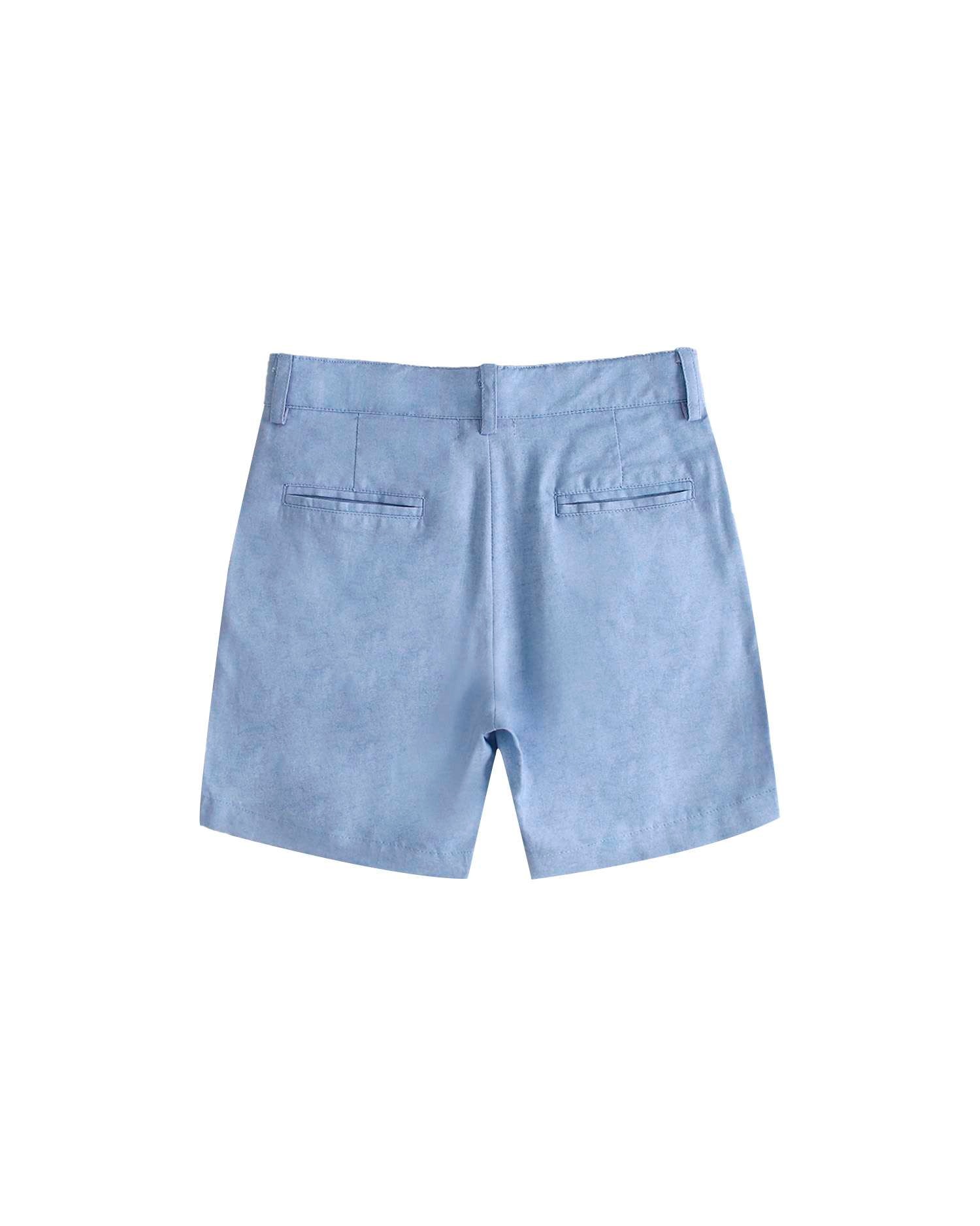 Bermudas Lisa Infantil com Cintura Ajustável Azul-3