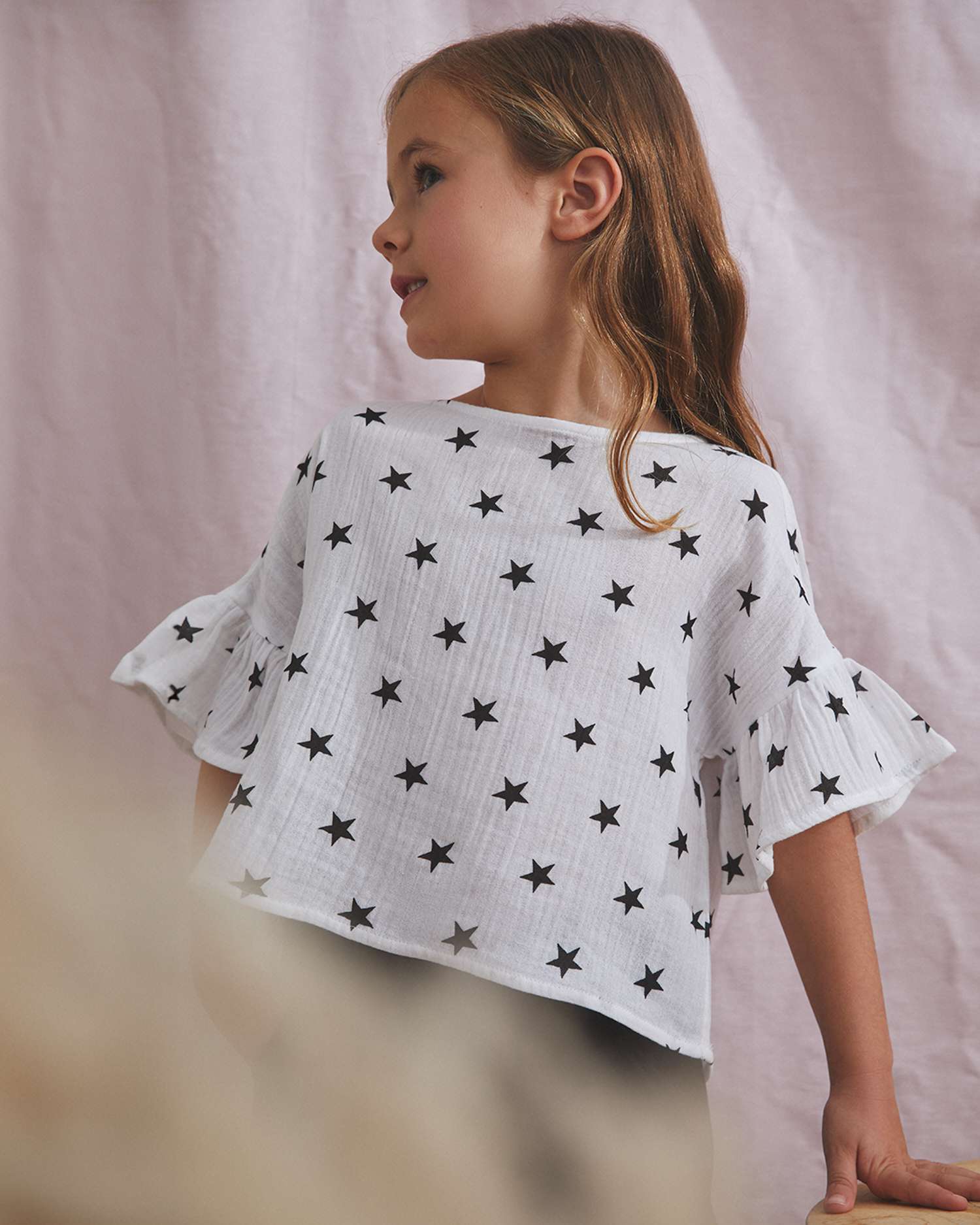 Imagem 0 de Blusa Infantil com Estampado de Estrelas