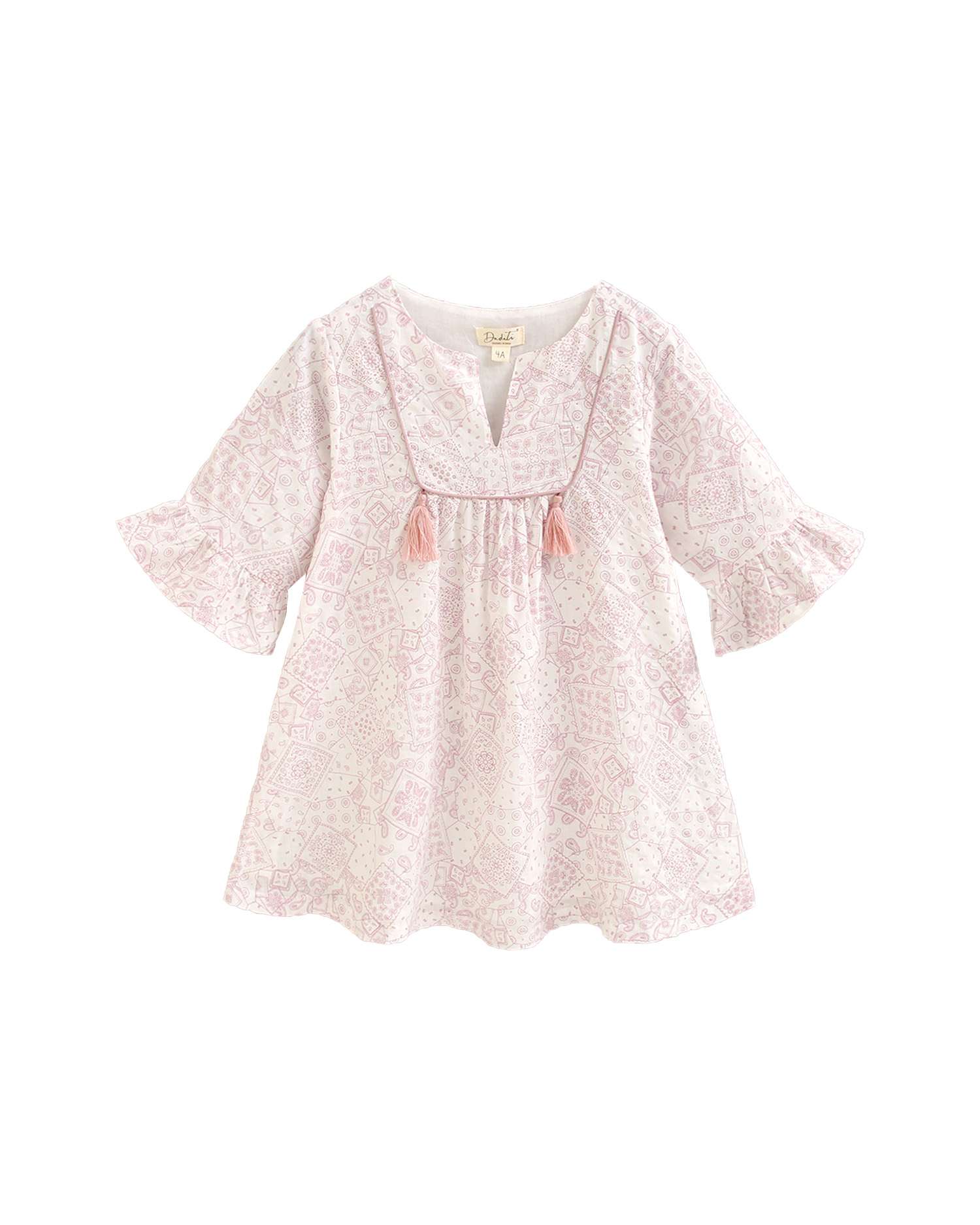 Imagem 0 de Vestido Infantil Fantasia com Manga 3/4